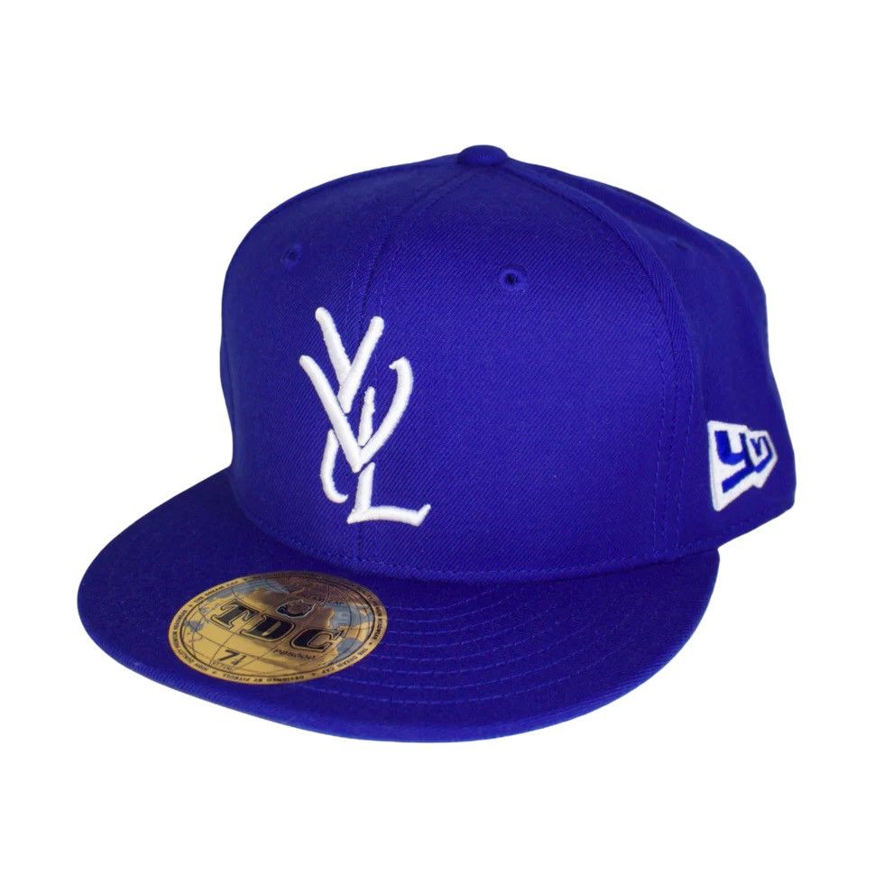 Playboi Carti Opium YVL complexcon fitted hat BLUE size 7 1