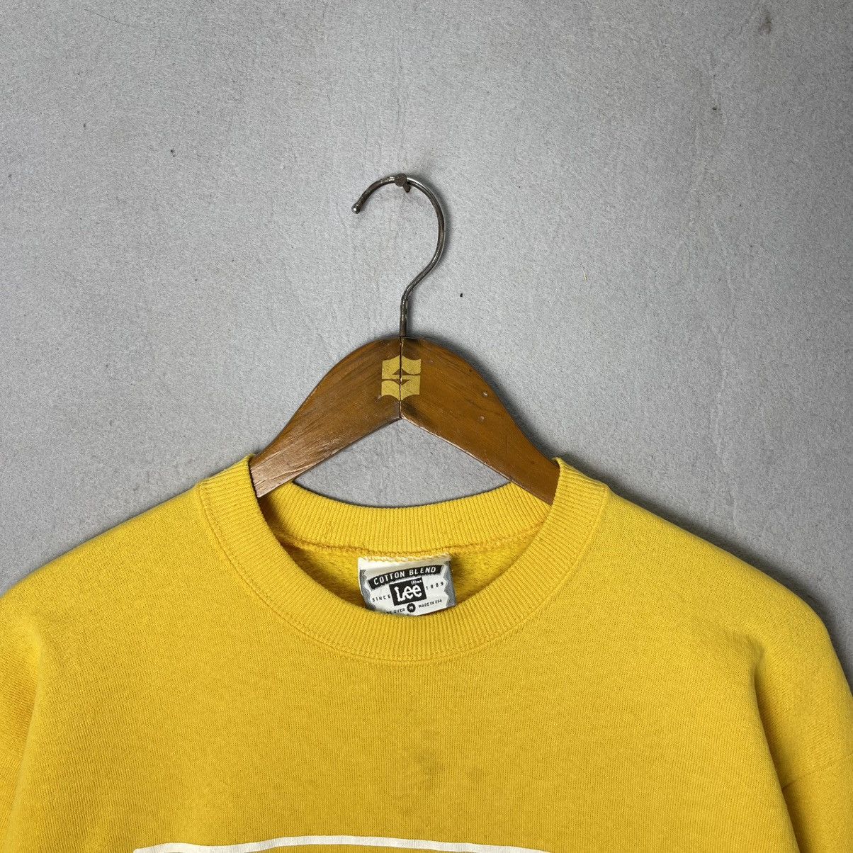 Lee Vintage Lee Big Logo Sweatshirt USA Made Size US M / EU 48-50 / 2 - 2 Thumbnail
