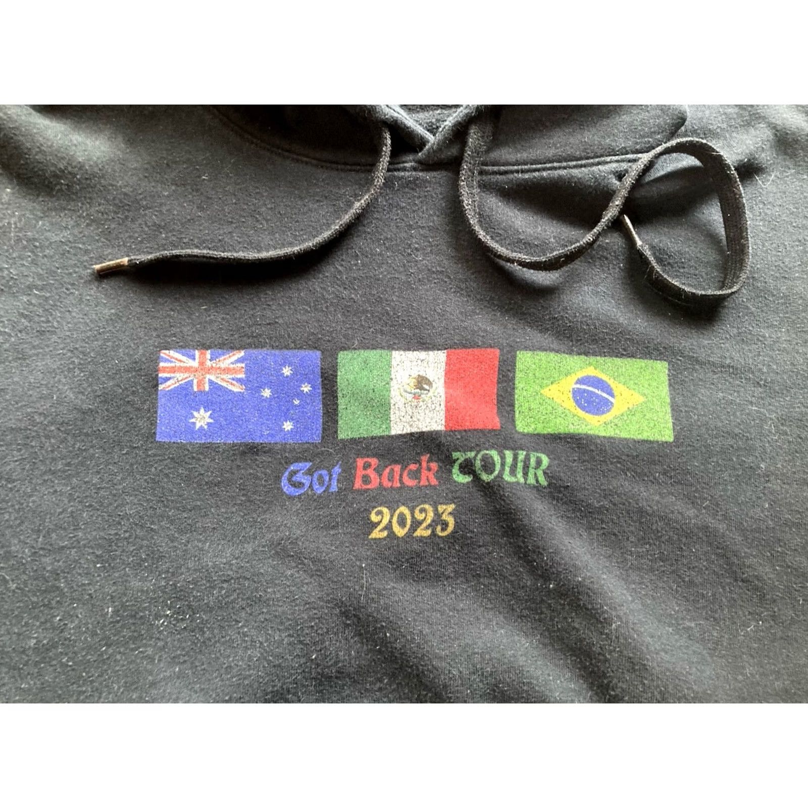 Vintage PAUL MCCARTNEY Got Back Tour Sweatshirt XL Black Hoodie Unisex Adults 2023 Concert Merch Pullover Size US XL / EU 56 / 4 - 2 Thumbnail