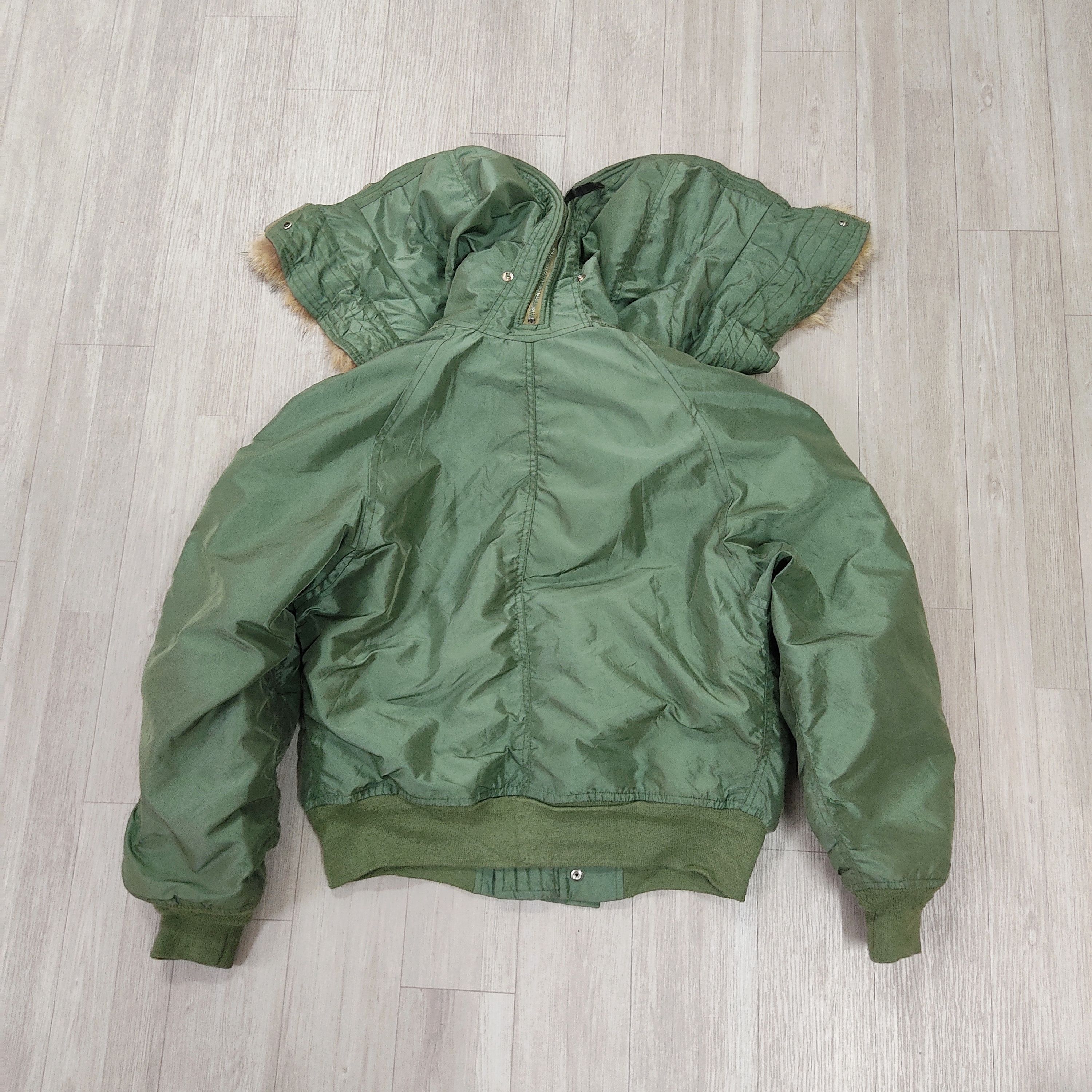 Vintage AVIREX N2-B Bomber Flight Jacket – Fur Zipper Hood