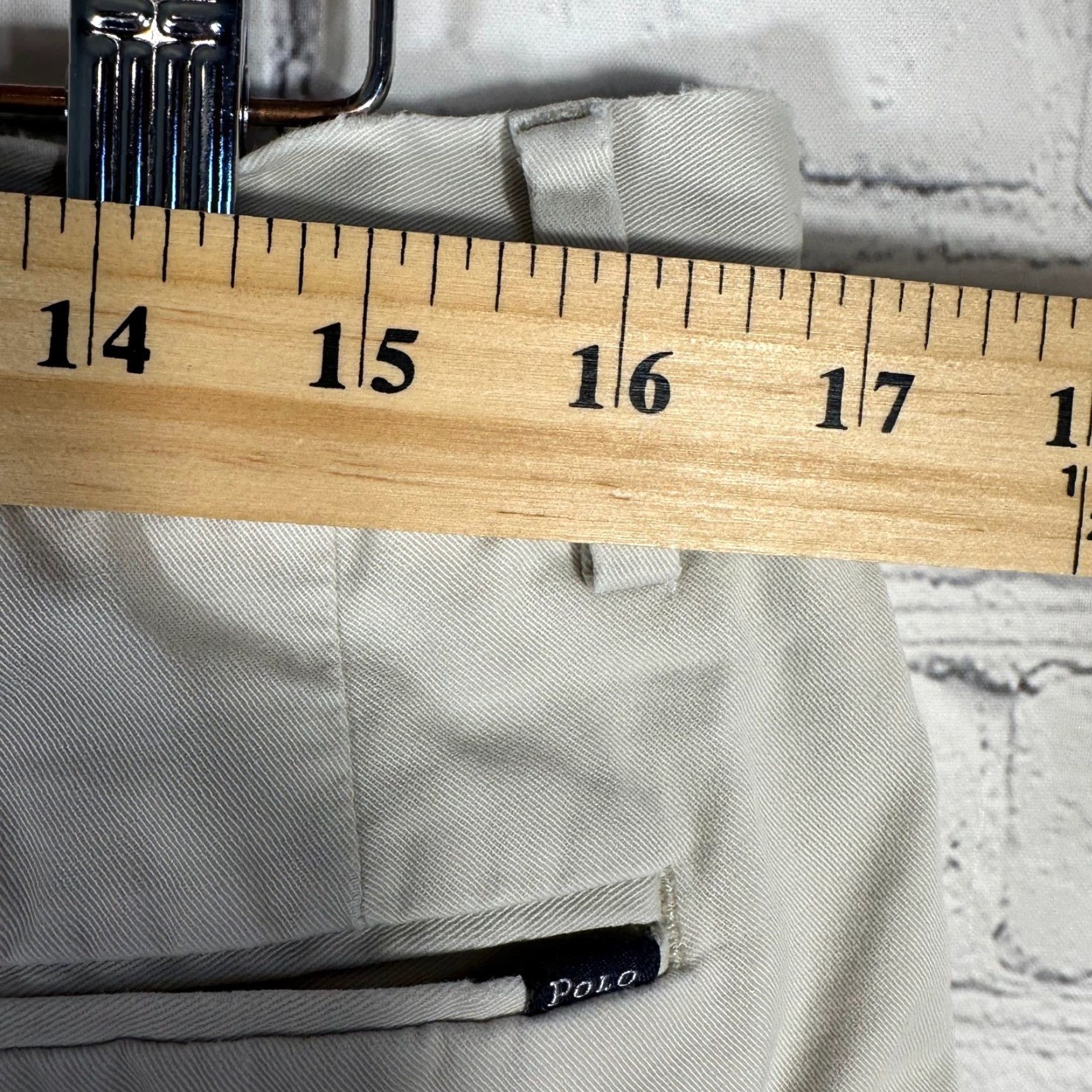 Polo Ralph Lauren Polo Ralph Lauren Mens Stretch Classic Fit Chino Shorts Tan Khaki Size 34 Size US S / EU 44-46 / 1 - 4 Thumbnail