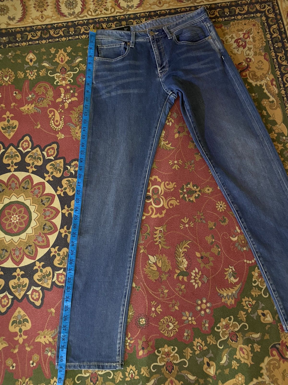 Armani Exchange × Designer × Vintage Armani Exchange Slim Fit Blue Denim Size US 32 / EU 48 - 14 Thumbnail