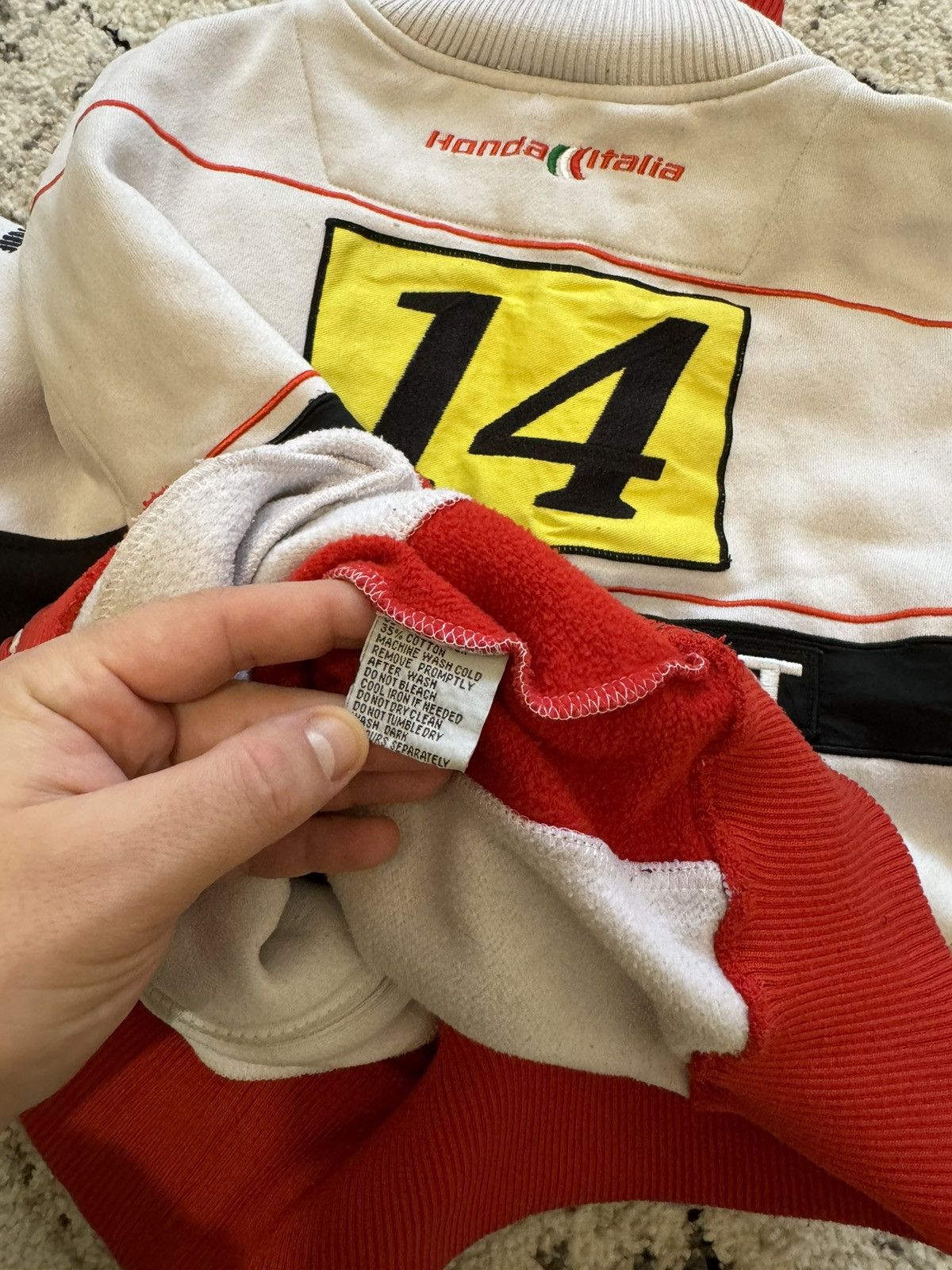 Formula 1 Honda Gresini Racing Patches Zip Hooded F-1 Team Playboy L Size US L / EU 52-54 / 3 - 17 Thumbnail