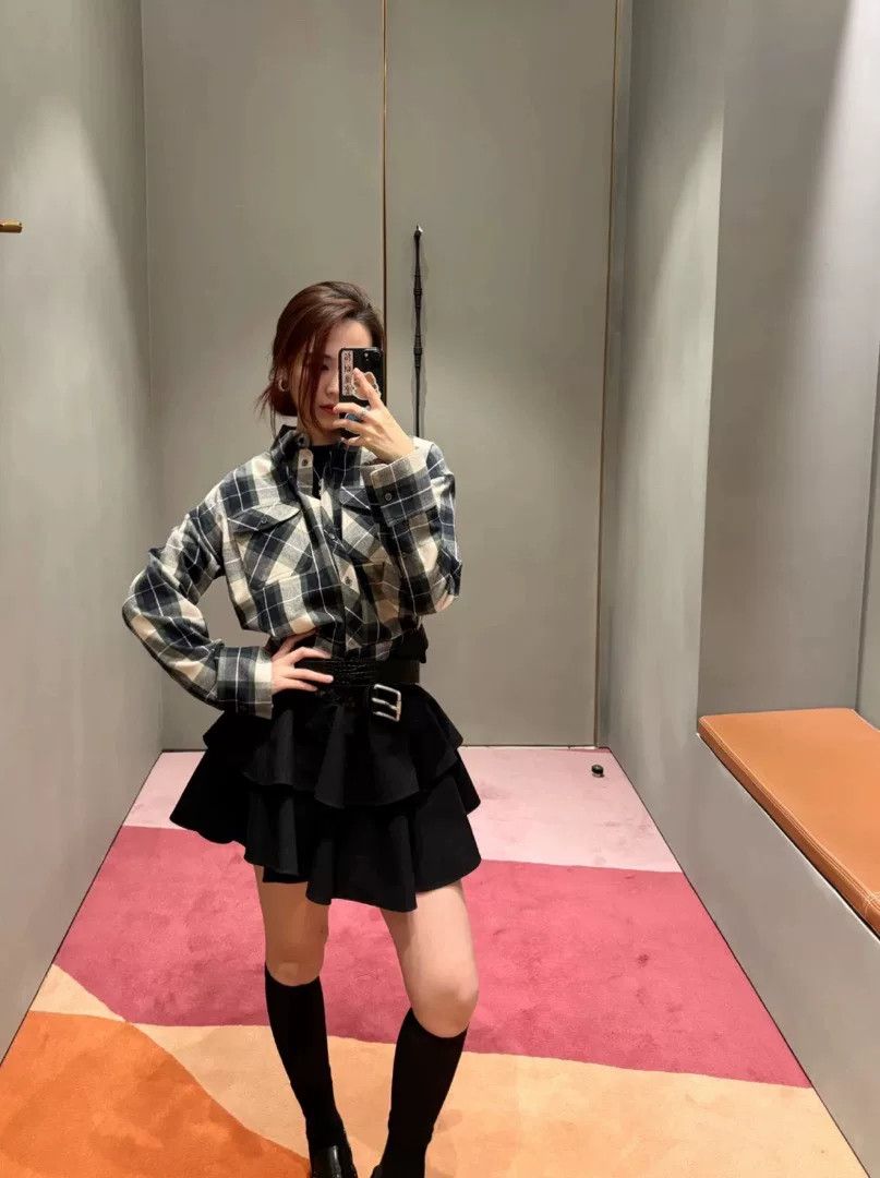 Loewe Plaid Short Sleeve Shirt