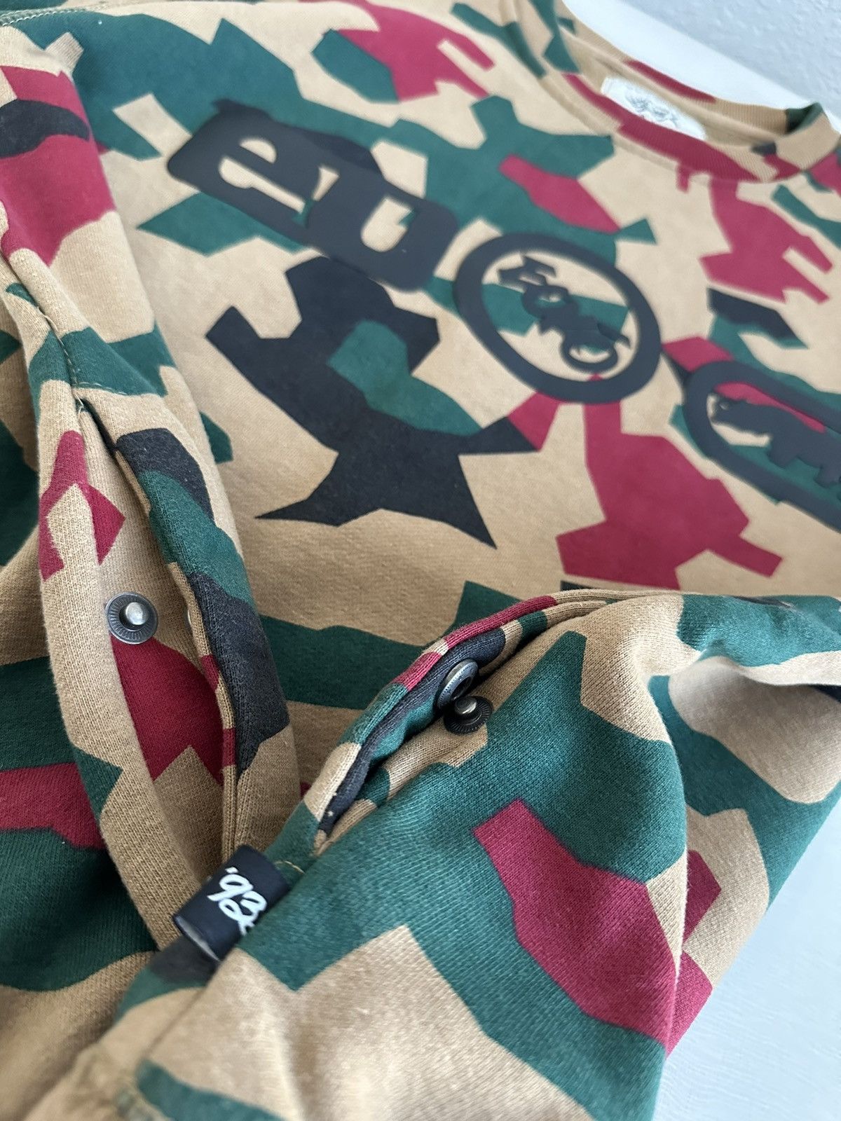 Ecko Unltd. Crazy Vintage Y2K Ecko Unltd. Camo Crewneck Rare Size US M / EU 48-50 / 2 - 8 Thumbnail