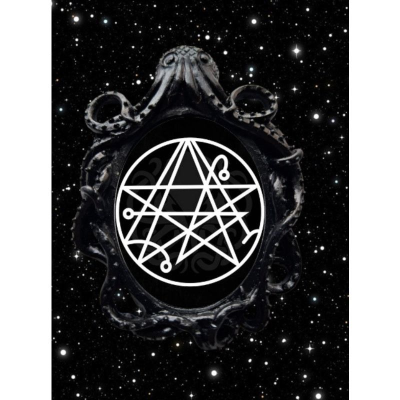 Other Cthulhu Pendant Necronomicon Symbol H.P. Lovecraft Jewelry Size ONE SIZE - 2 Thumbnail