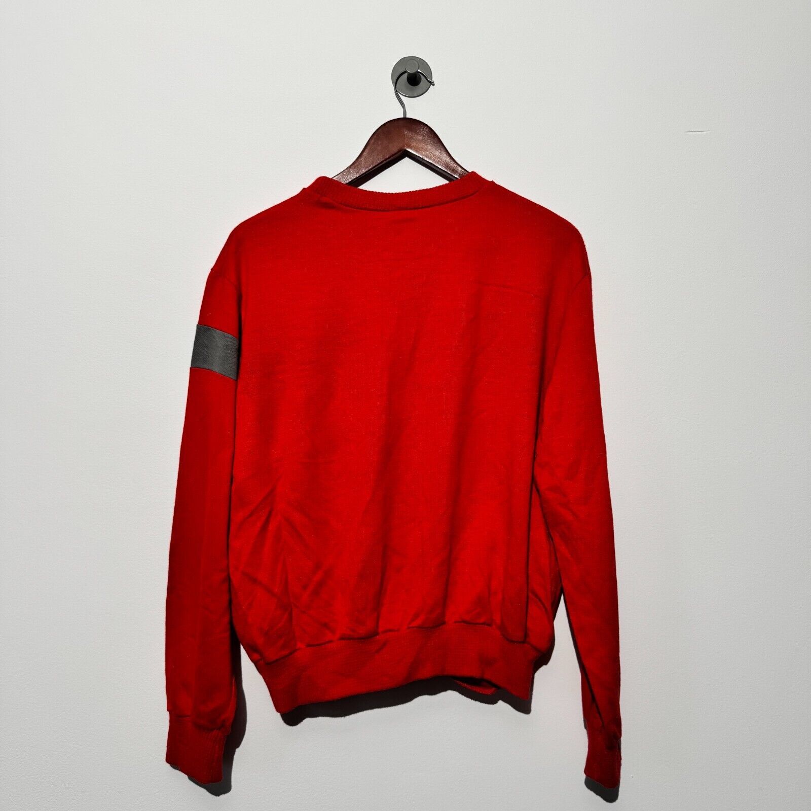 Vintage Vintage Unisex Red Cotton Crewneck Size XS Washed 90s Size US XS / EU 42 / 0 - 8 Thumbnail
