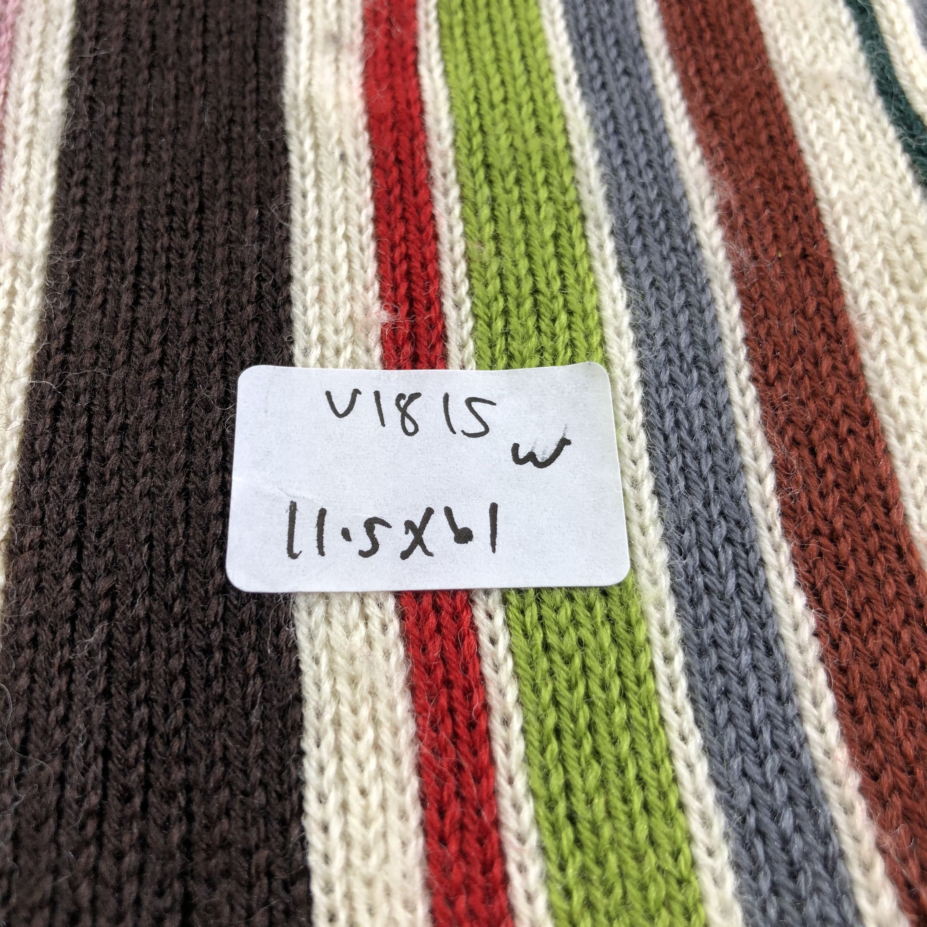 Paul Smith Paul Smith Knit Striped Wool Scarf Muffler V1815 Size ONE SIZE - 12 Thumbnail