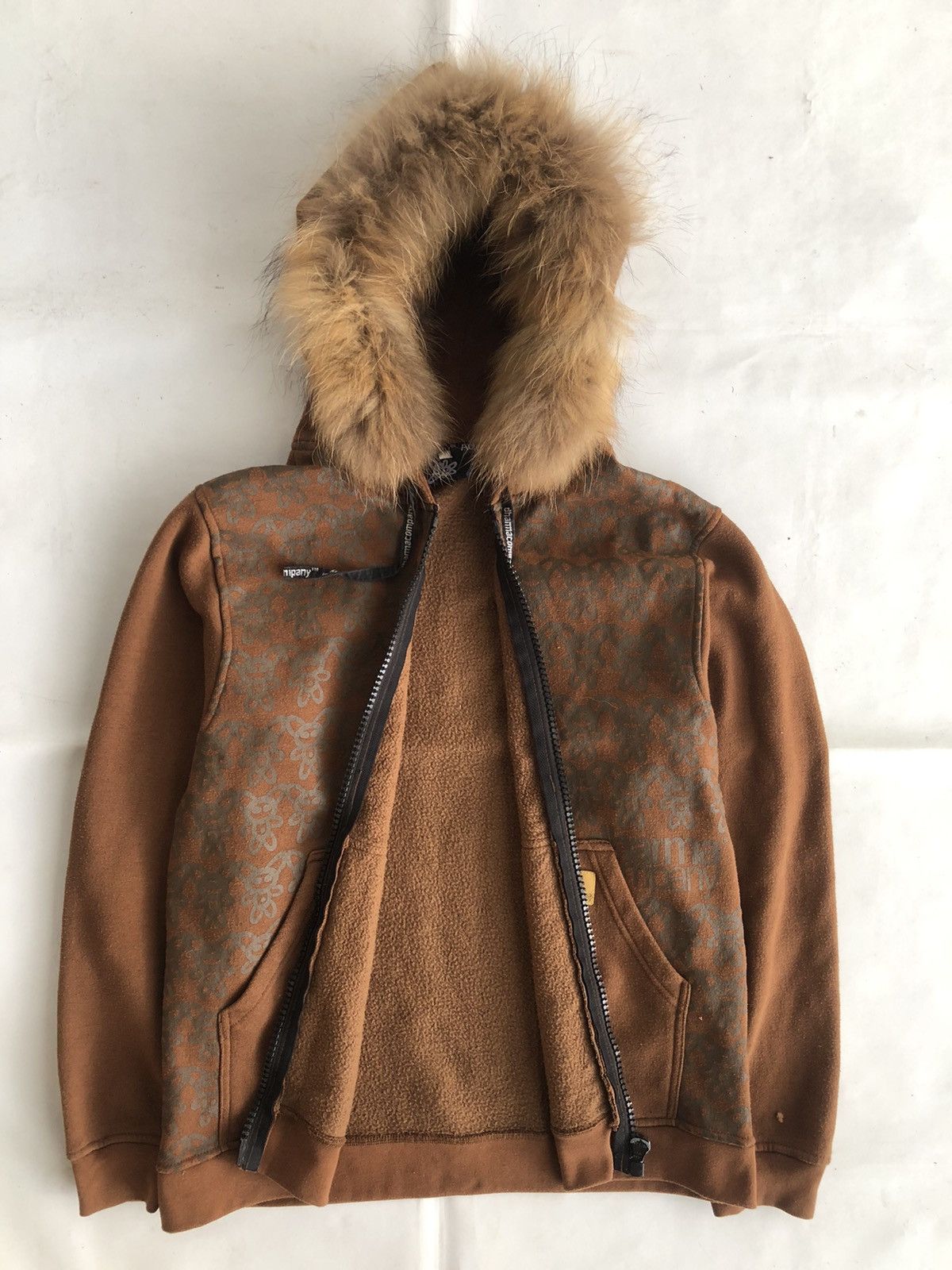 If Six Was Nine × Japanese Brand × Le Grande Bleu (L.G.B.) Japanese Poem Fur Hoodie ifsixwasnine lgb style Size US M / EU 48-50 / 2 - 2 Thumbnail