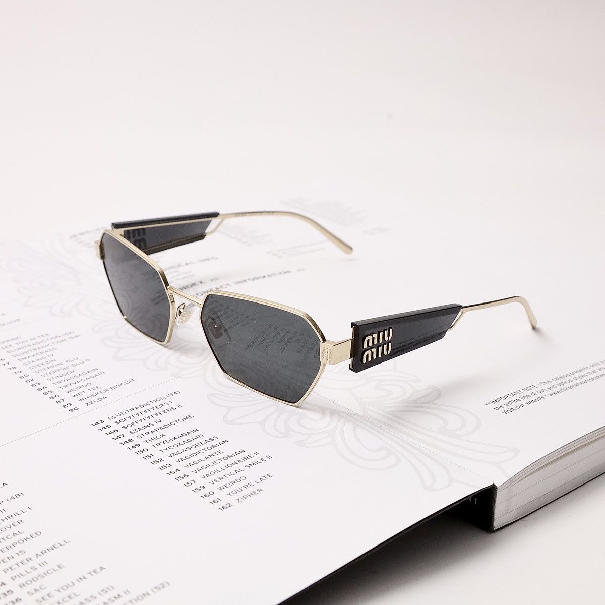 Miu Miu MIU MIU 0MU 53WS SUNGLASSES Size ONE SIZE - 1 Thumbnail