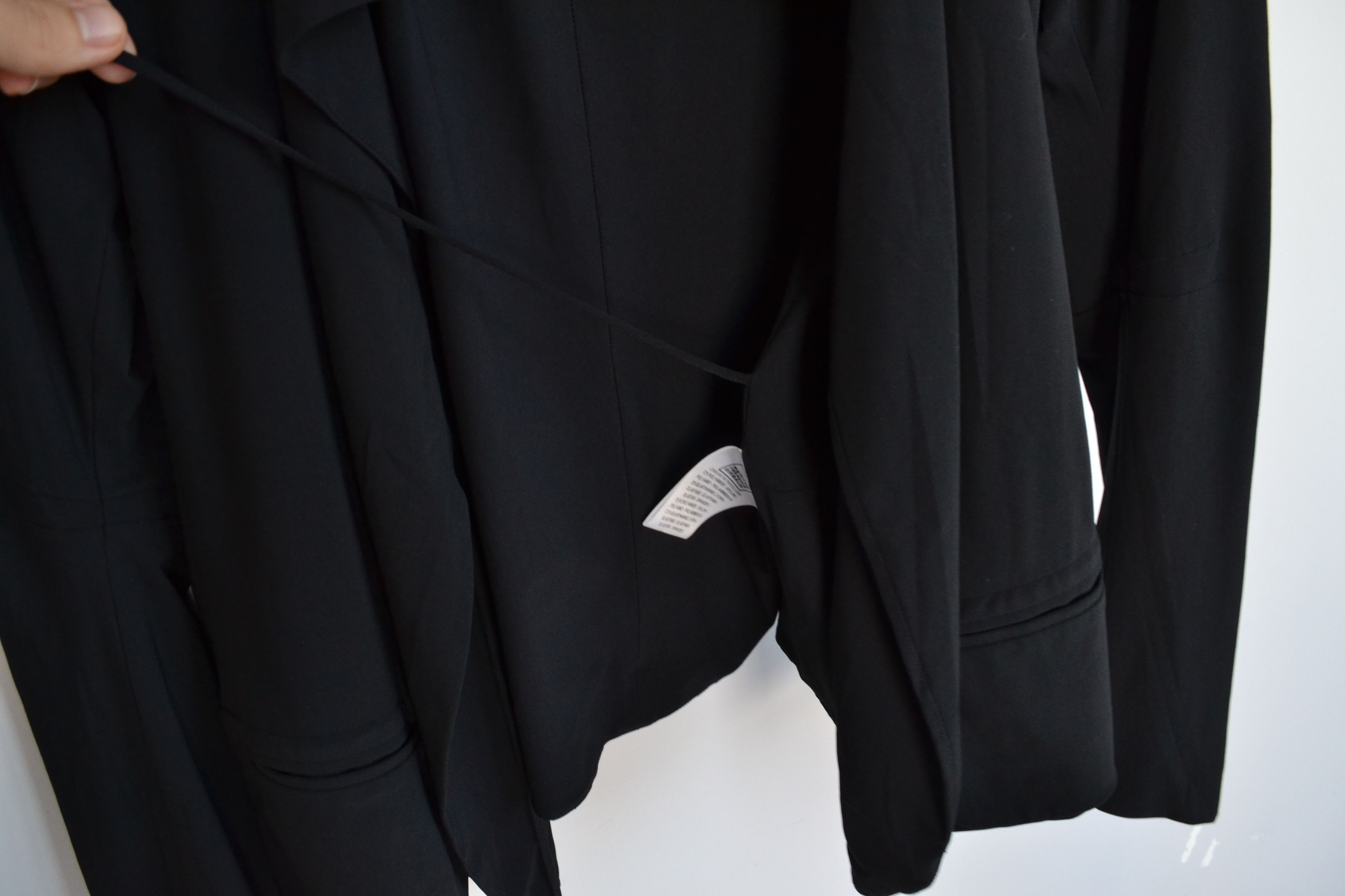 Marithe + Francois Girbaud 🔴 Marithe Francois Girbaud Jacket Cape Blazer Nylon Black Size M / US 6-8 / IT 42-44 - 10 Thumbnail