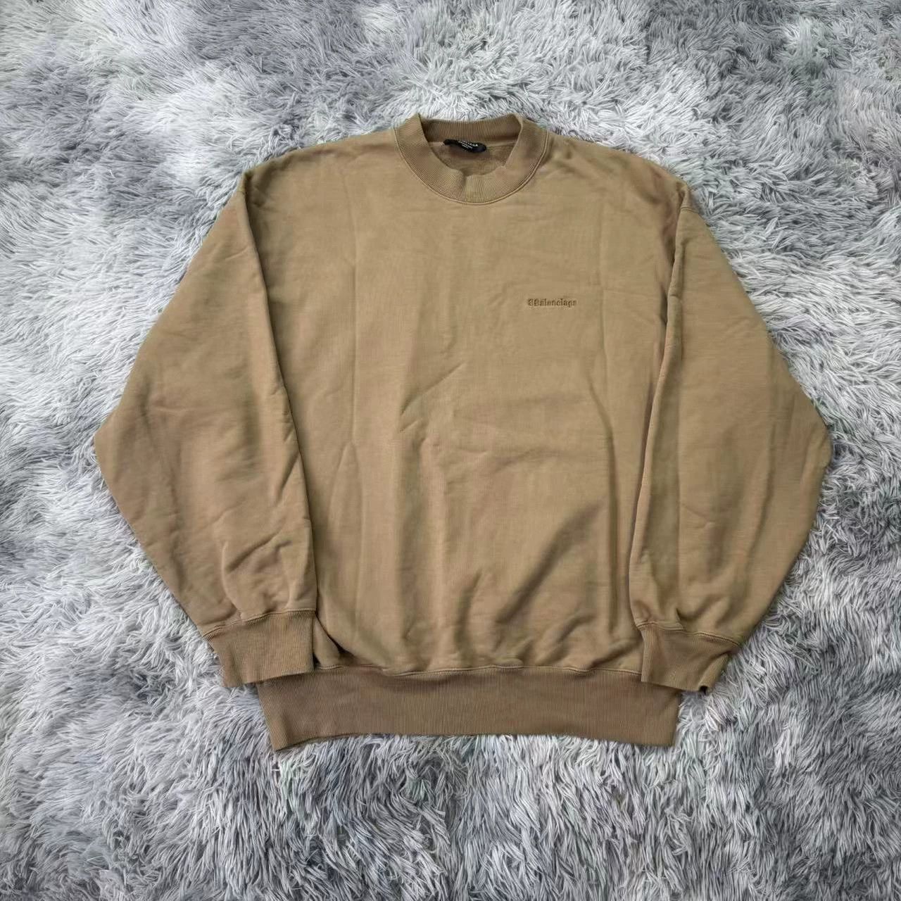 Balenciaga Balenciaga Small Logo Embroidered Sweatshirt - dmc Size US M / EU 48-50 / 2 - 1 Thumbnail