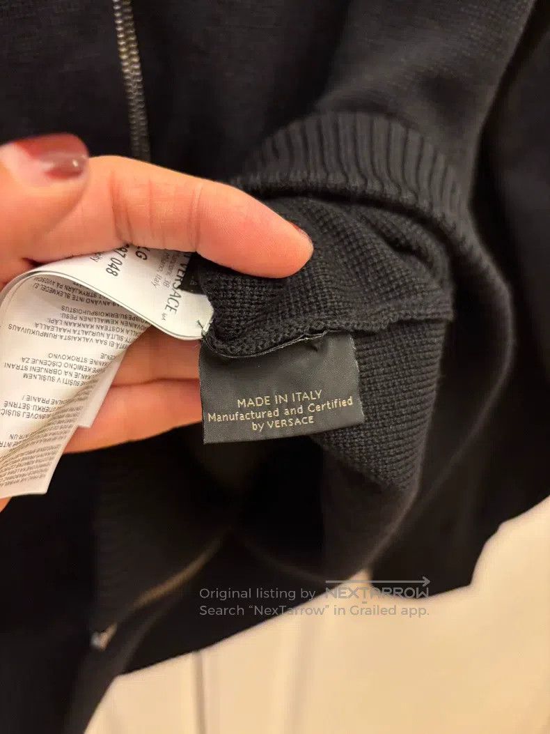 Versace Versace Medusa knitted jacket Size US L / EU 52-54 / 3 - 5 Thumbnail
