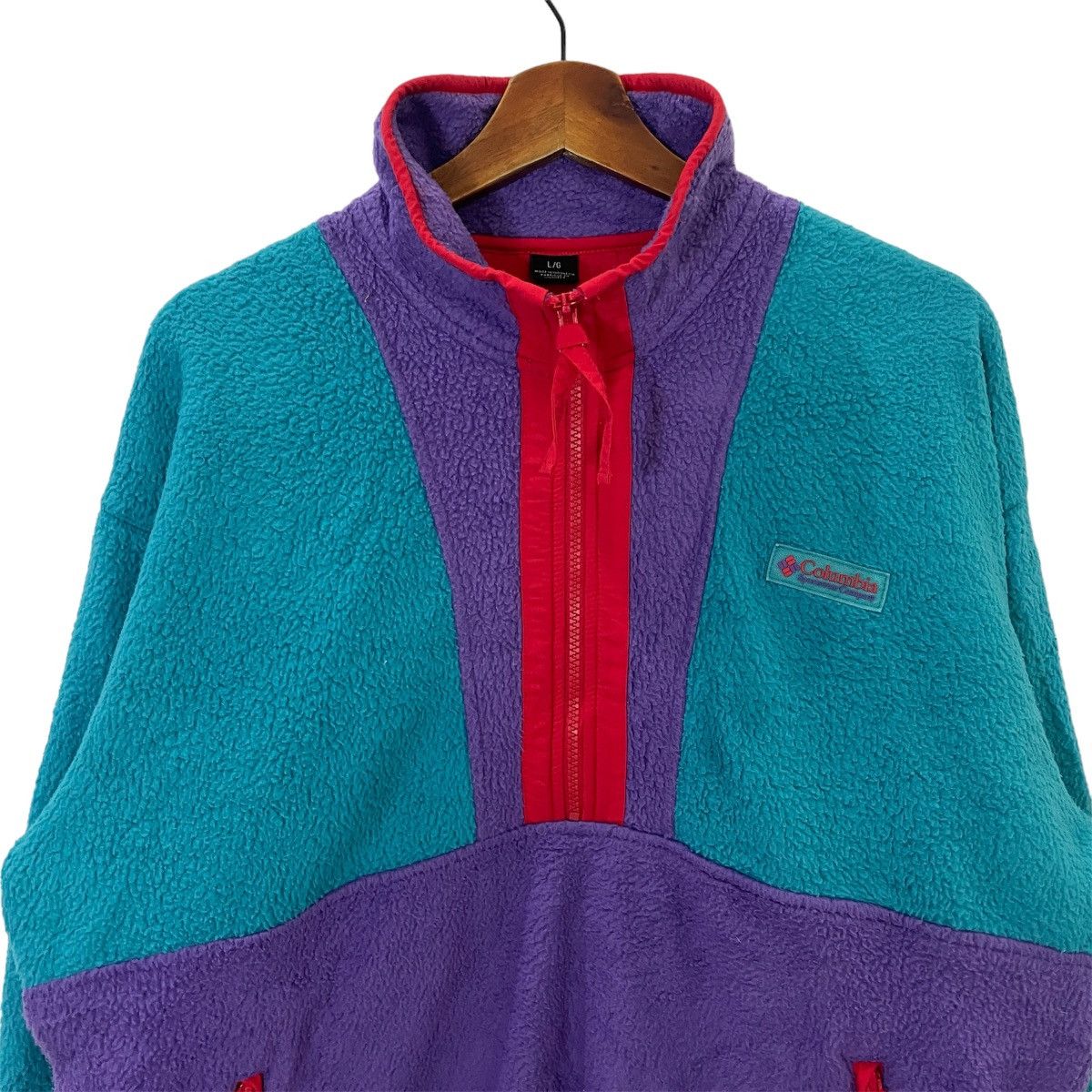 Columbia Vintage Columbia Half Zipper Jacket Size US L / EU 52-54 / 3 - 4 Thumbnail