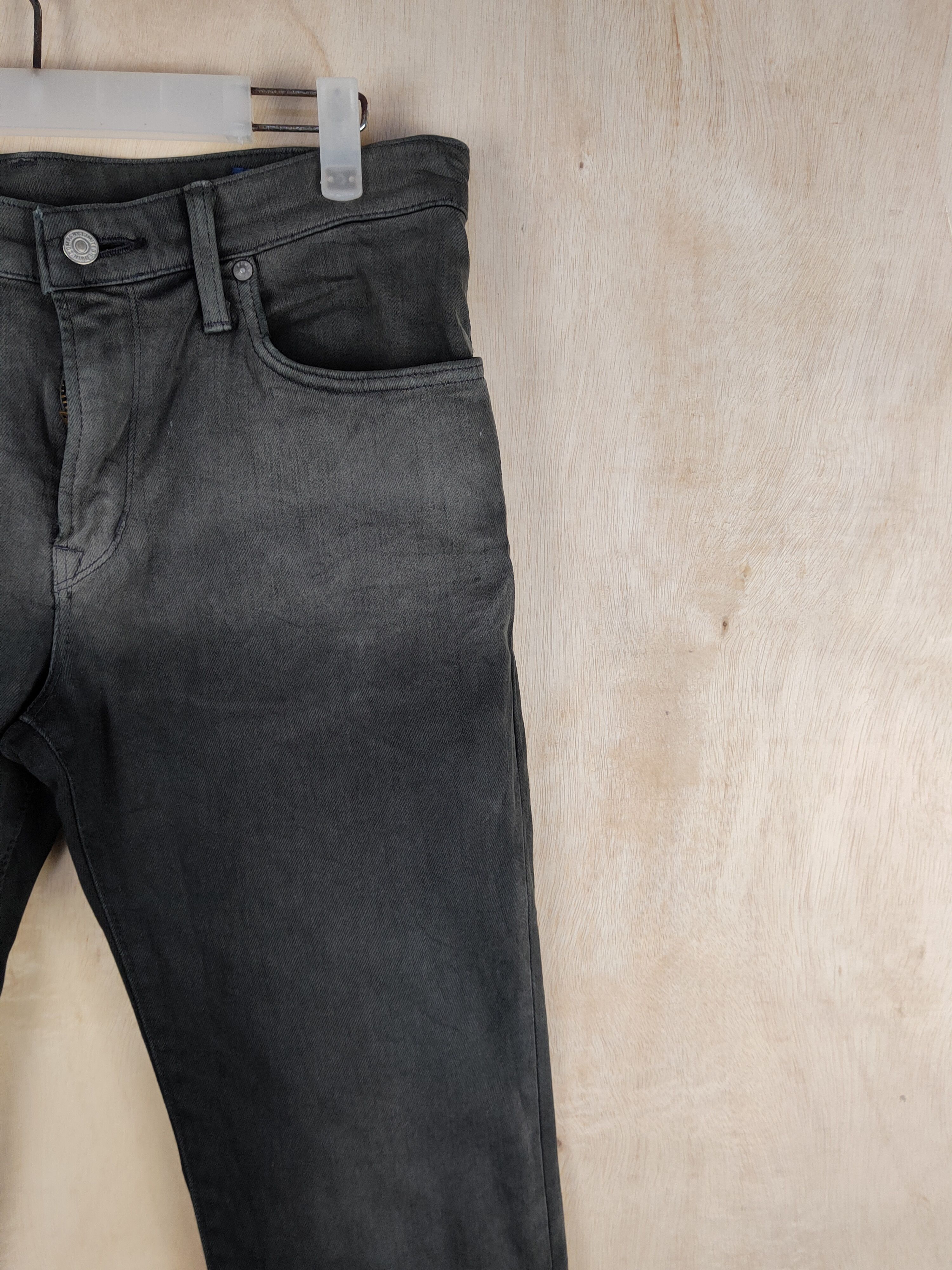 Edwin Edwin Black Faded Distressed Ripped Jeans #S2417 Size US 32 / EU 48 - 5 Thumbnail
