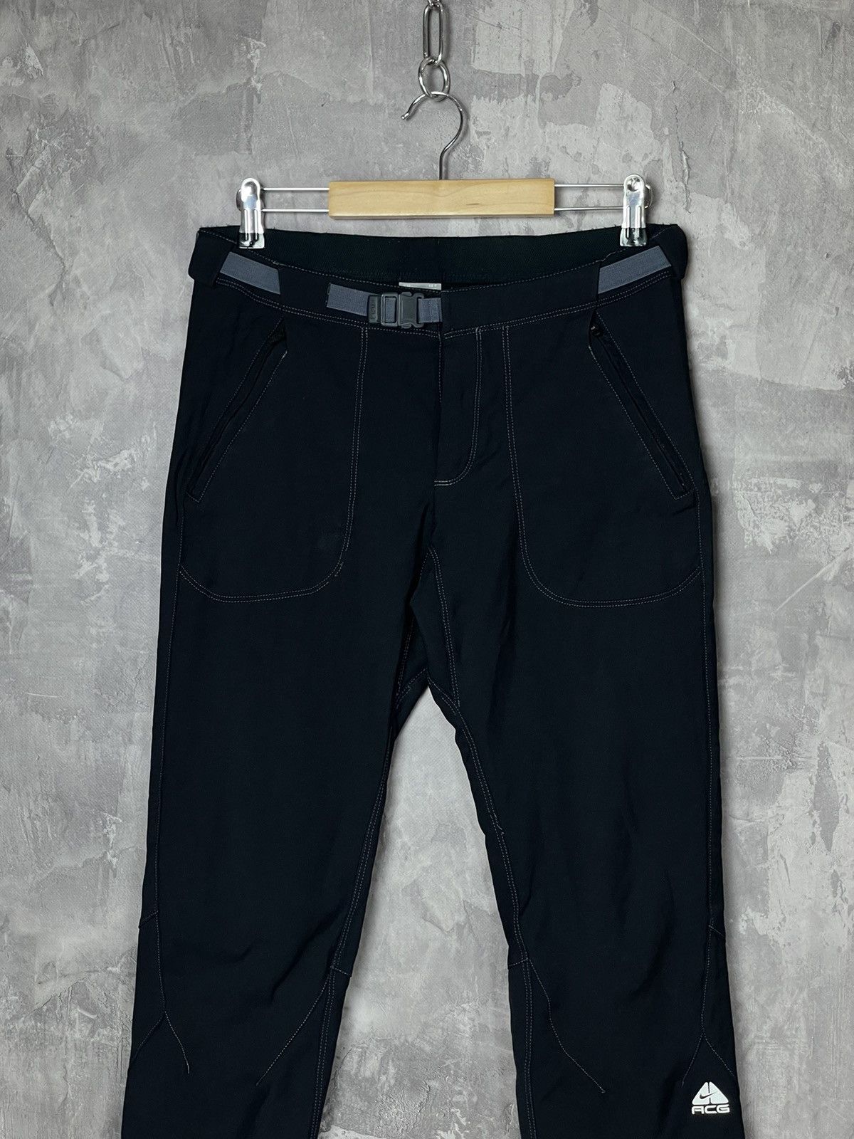 Nike ACG × Vintage VINTAGE NIKE ACG LIGHT OUTDOOR TRACK PANTS Size 26" / US 2 / IT 38 - 2 Thumbnail