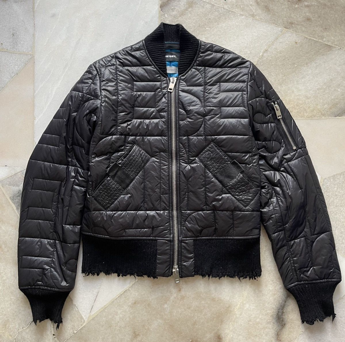 Diesel Diesel Puffer Bomber Jacket Size US XS / EU 42 / 0 - 2 Thumbnail