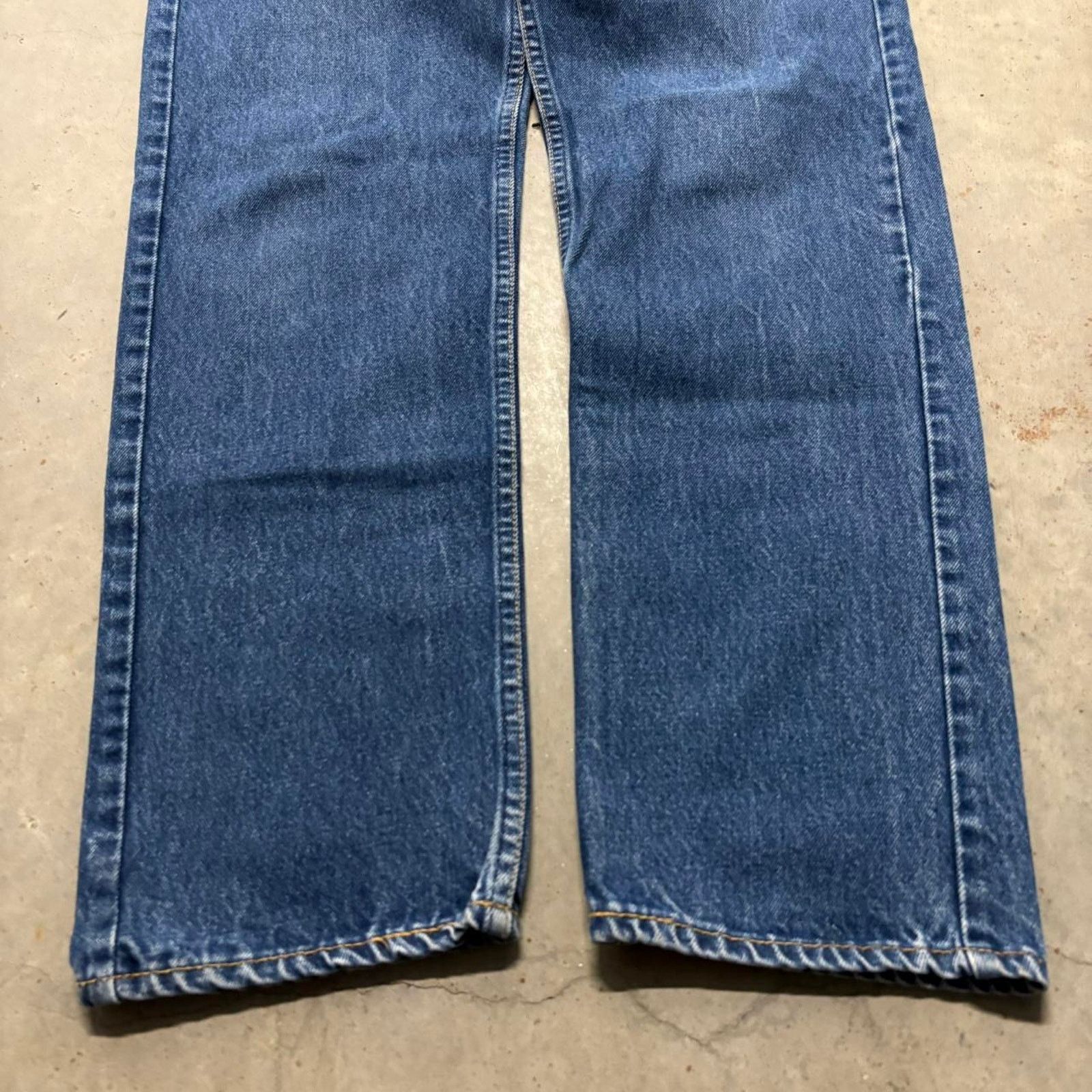 Levi's × Vintage Crazy Vintage 80s Levi's 505 Straight Leg Denim Jeans Size US 36 / EU 52 - 2 Thumbnail