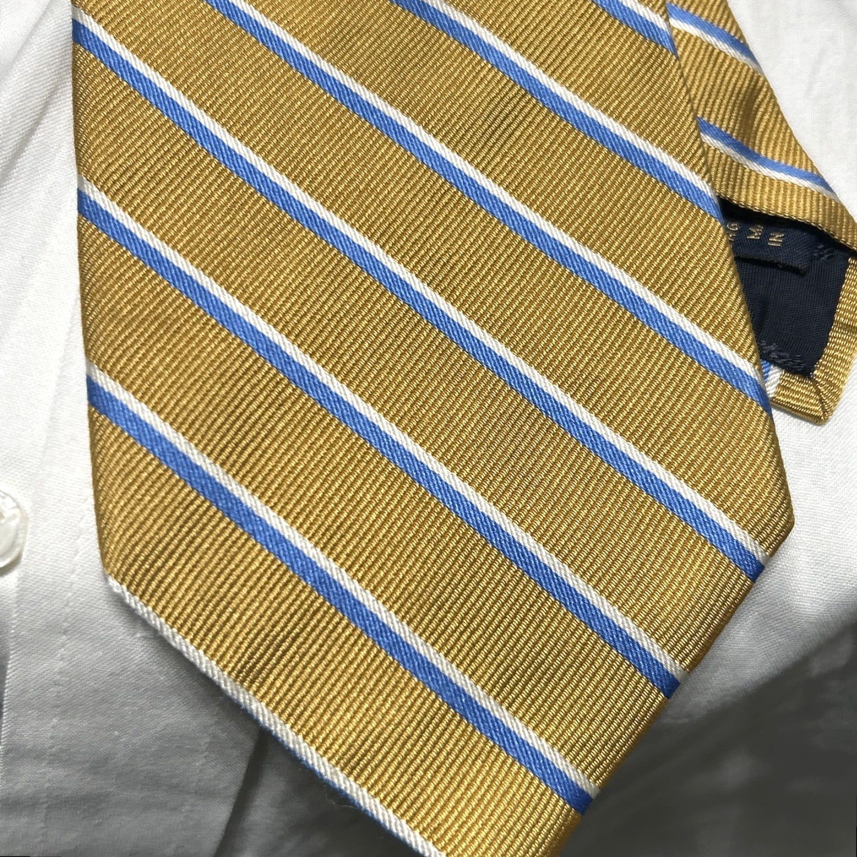 Brooks Brothers Brooks Brothers Tie Multicolor Silk Preppy Made In USA Men EUC Size ONE SIZE - 3 Thumbnail