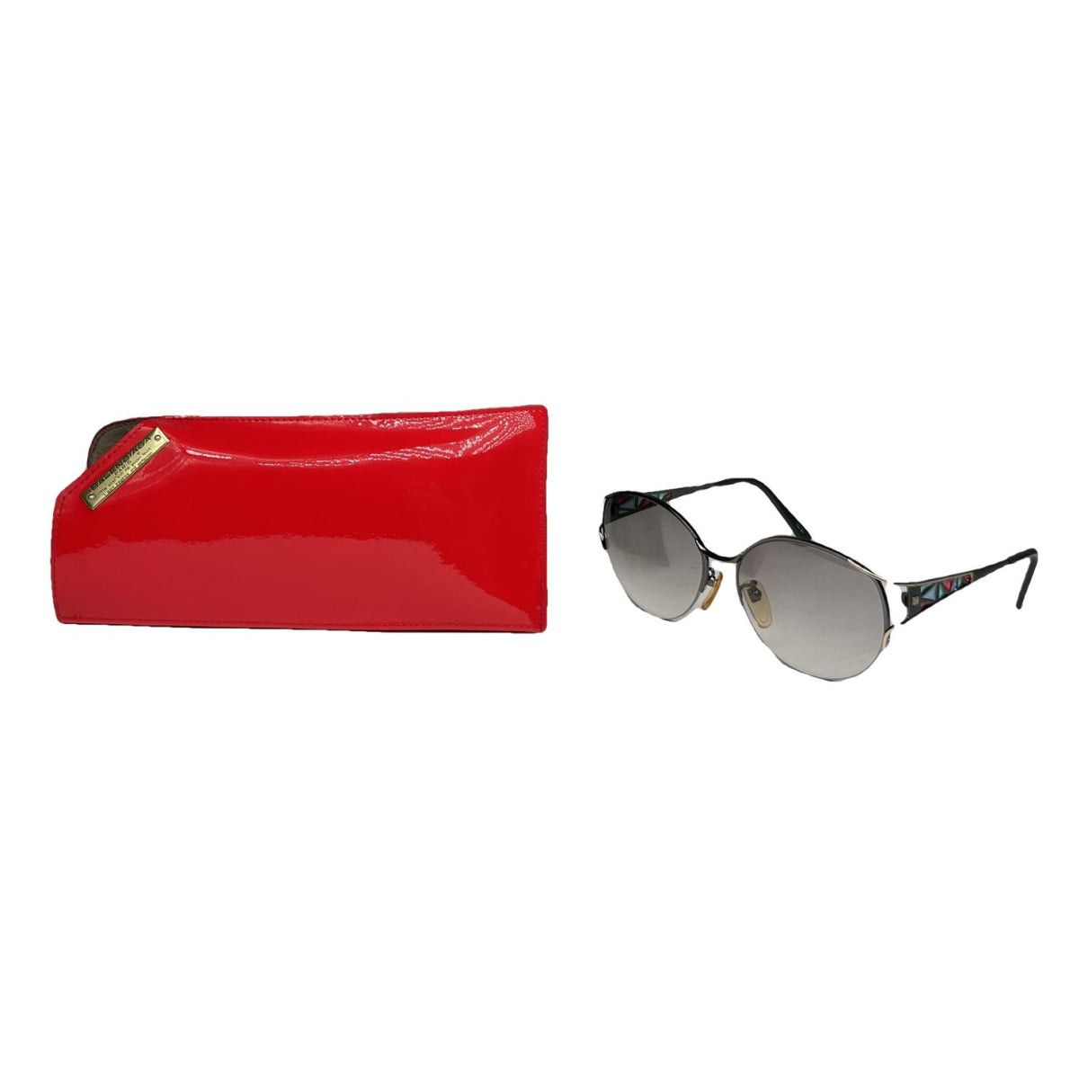 Balenciaga Multicolour Metal Sunglasses Size ONE SIZE - 1 Thumbnail