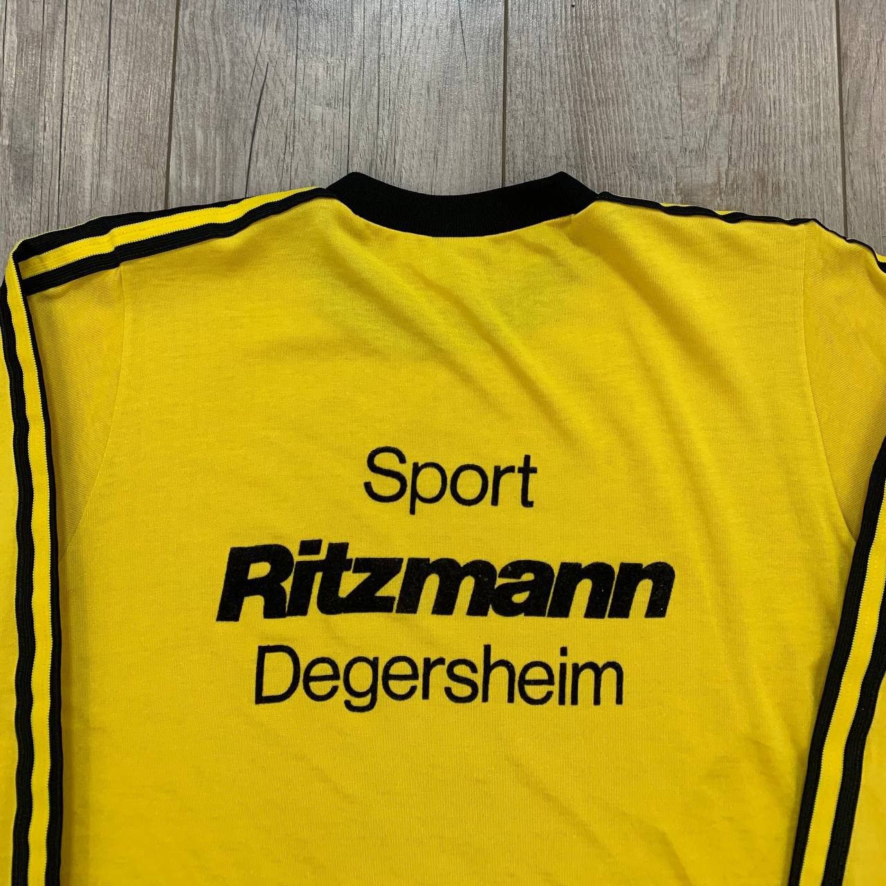 Adidas Vintage 70/80s Adidas Soccer Jersey Made in West Germany Size US M / EU 48-50 / 2 - 3 Thumbnail