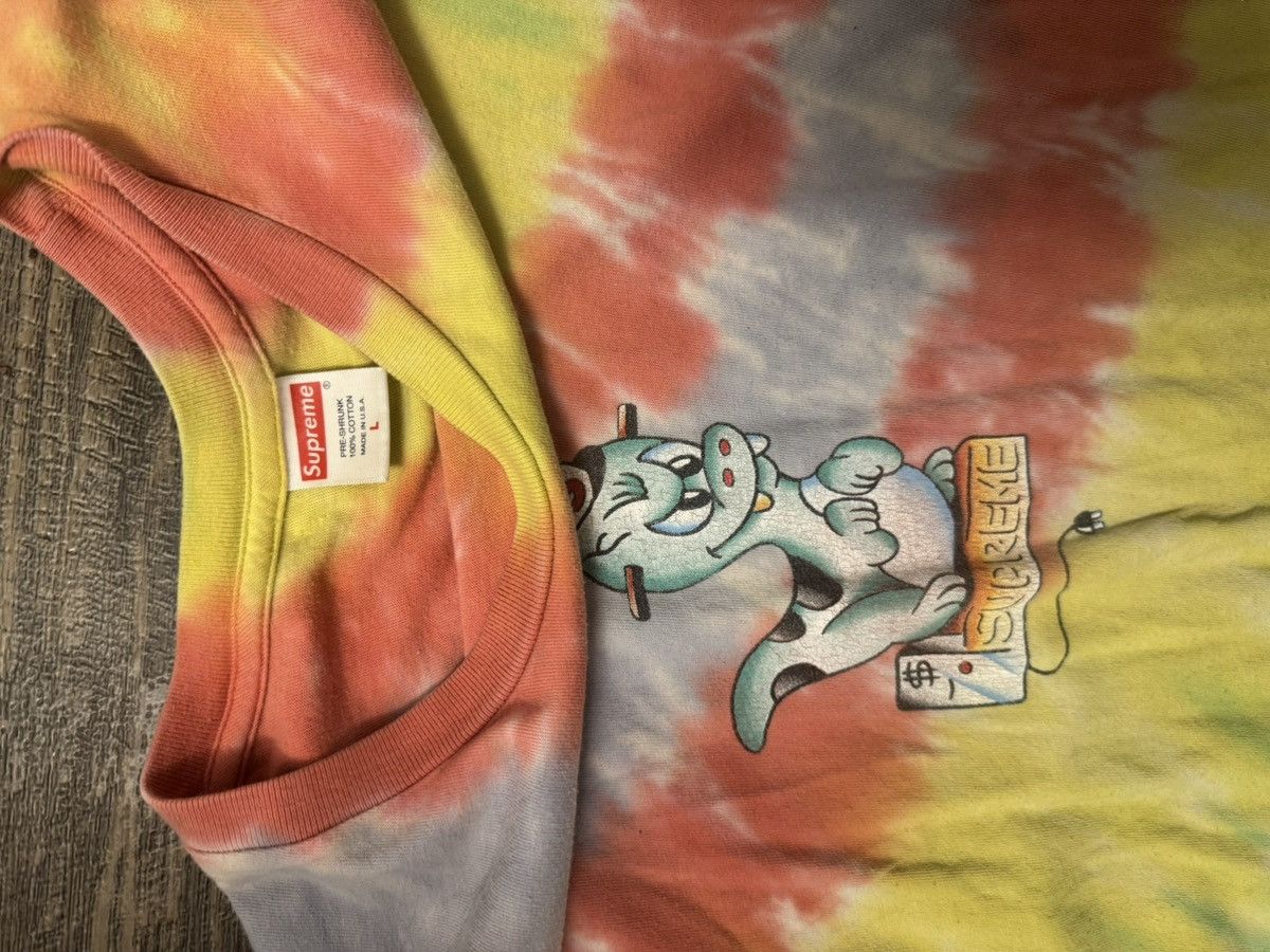 Supreme Supreme Dinosaur Tee Tie Dye Size US L / EU 52-54 / 3 - 2 Thumbnail