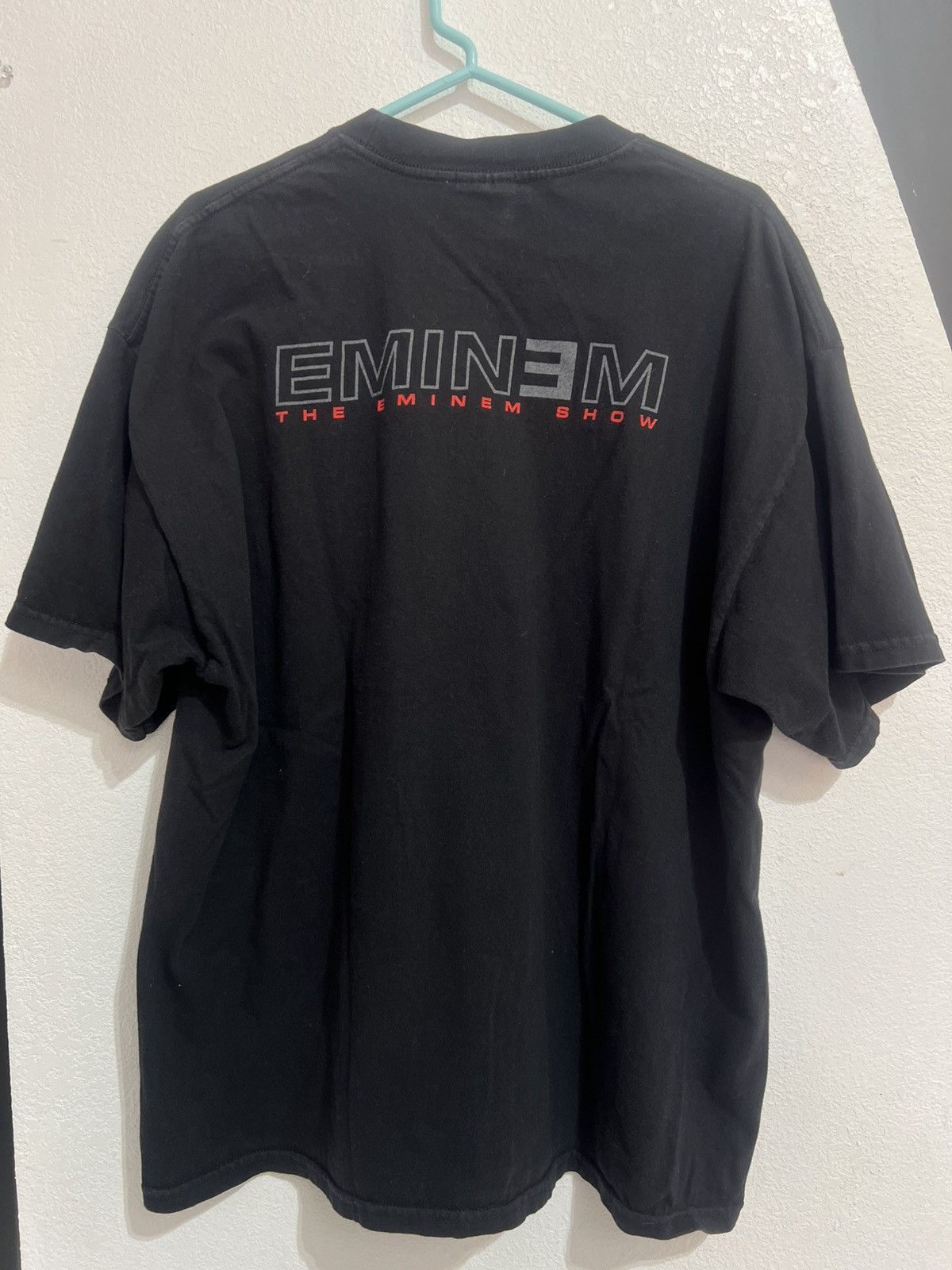 Vintage THE EMINEM SHOW 2002 vintage RAP TEE M&O Knits Promo 2xl Size US XXL / EU 58 / 5 - 7 Thumbnail