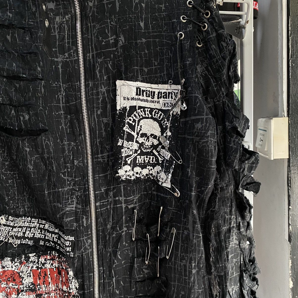 Japanese Brand Mad Punks Rare Design Distressed Sweaters Size M / US 6-8 / IT 42-44 - 10 Thumbnail