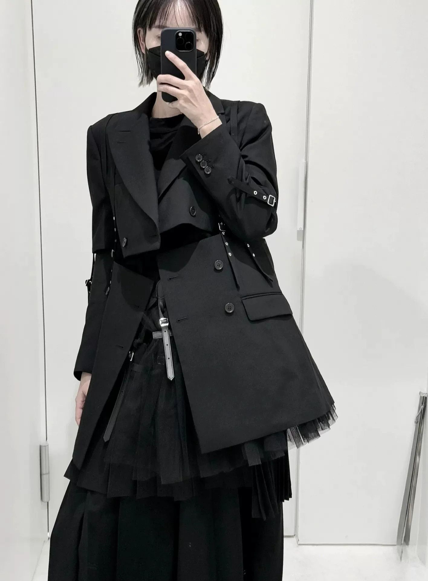 Comme des Garcons Noir Kei Ninomiya Wool Coat 2025 Size M / US 6-8 / IT 42-44 - 1 Thumbnail