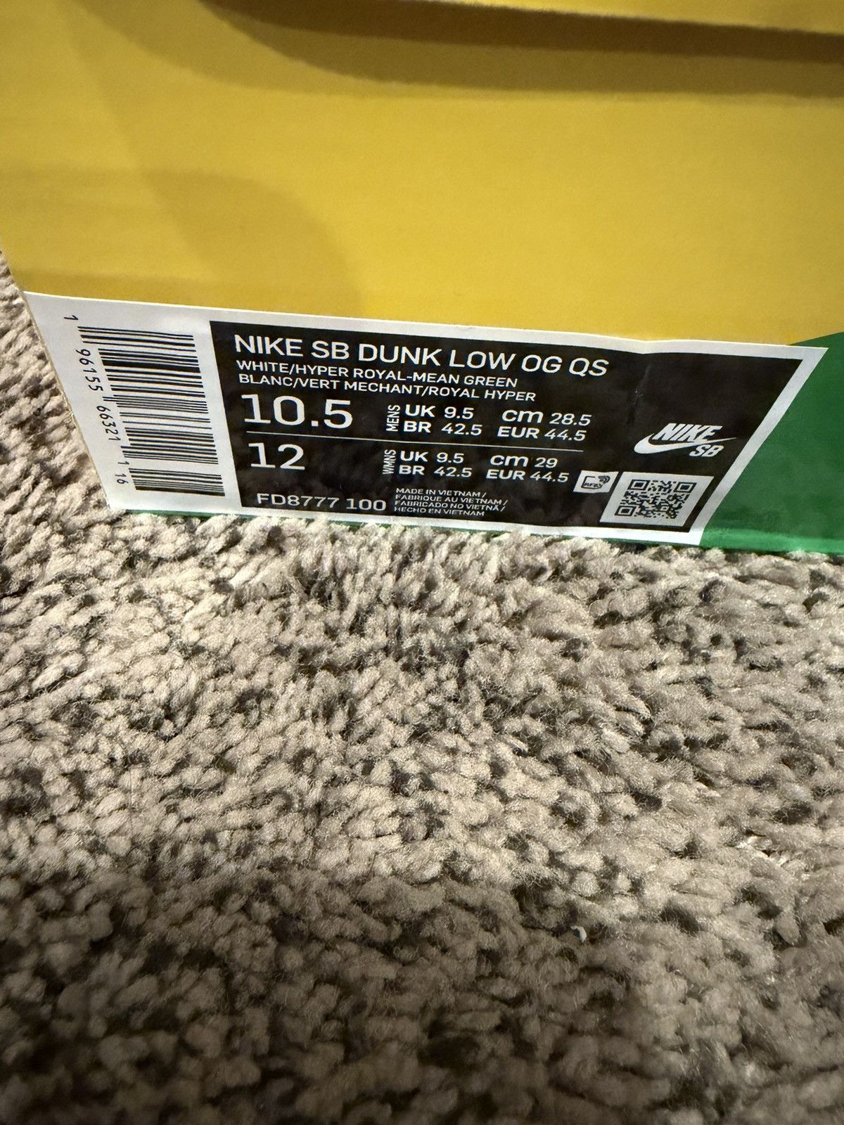 Nike SB Nike SB Dunk Sandy Bodecker Size US 10.5 / EU 43-44 - 9 Thumbnail