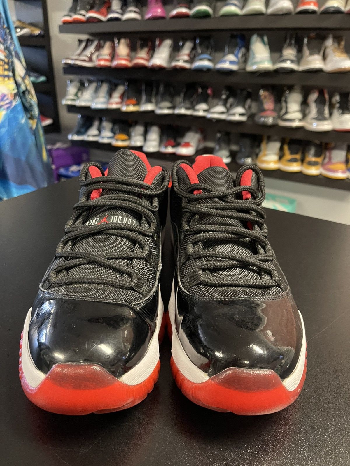 Jordan Brand Size 11 - Jordan 11 Bred Low Top OG 2015 Size US 11 / EU 44 - 2 Thumbnail
