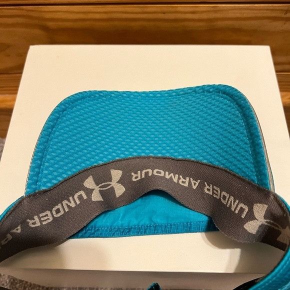 Under Armour Under Armor Visor Blue Yellow Run Outdoor y2k retro 90s Size ONE SIZE - 7 Thumbnail
