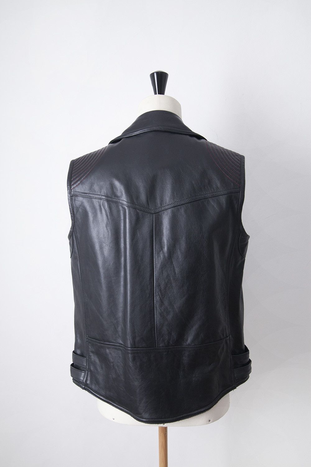 Number (N)ine SS05 sleeveless leather jacket Size US M / EU 48-50 / 2 - 4 Thumbnail