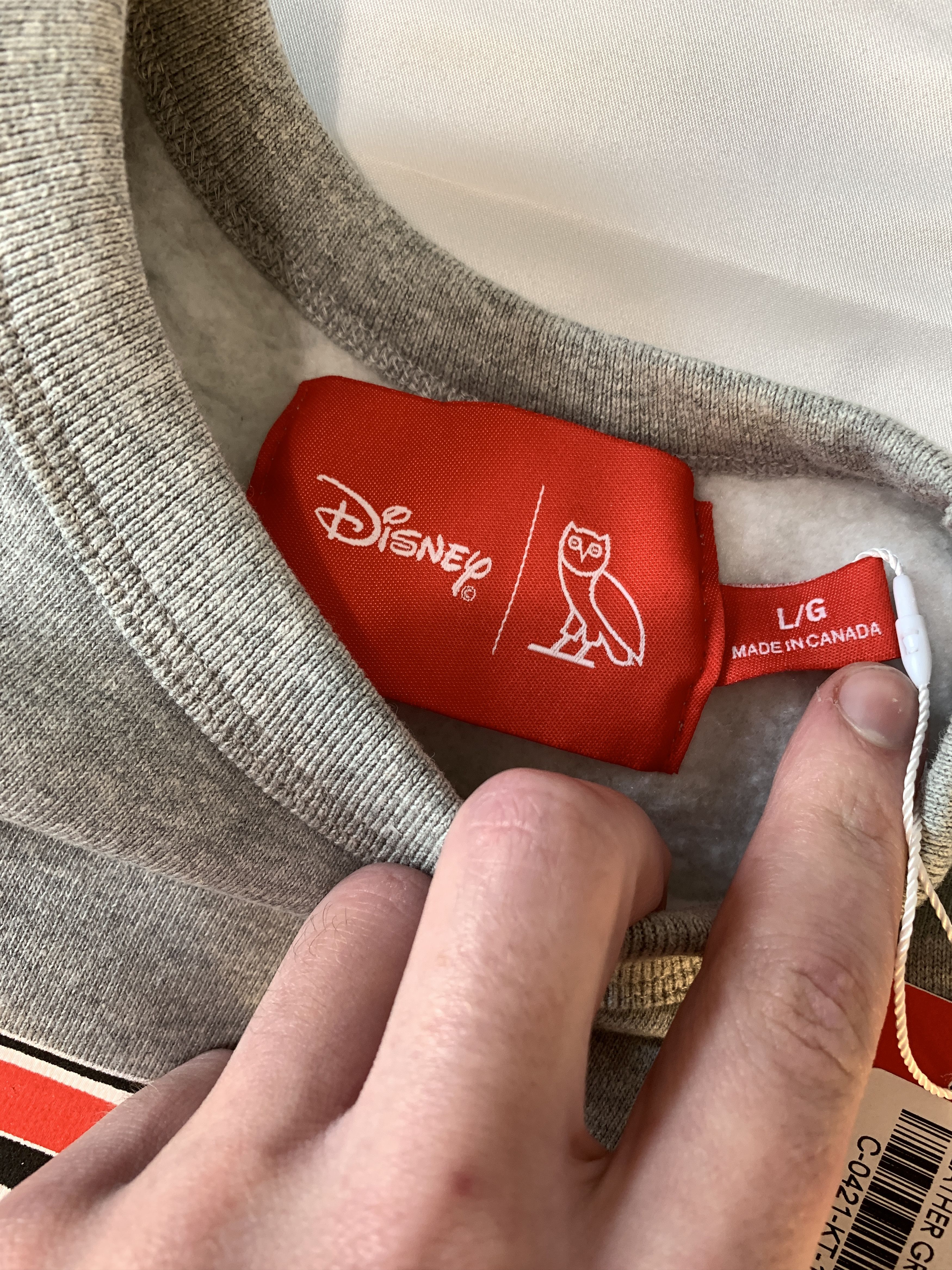 Disney OVO x Disney Dream Team Mickey Goofy & Donald Duck Crewneck Size US L / EU 52-54 / 3 - 3 Thumbnail