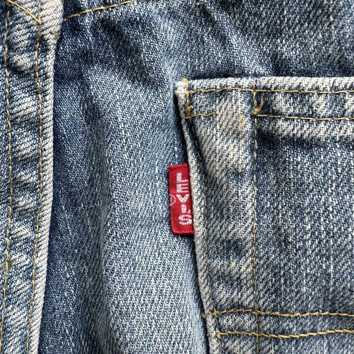 Levi's W30 Vintage Levi’s 503B Selvedge Distressed Faded Denim Jean Size US 30 / EU 46 - 18 Thumbnail