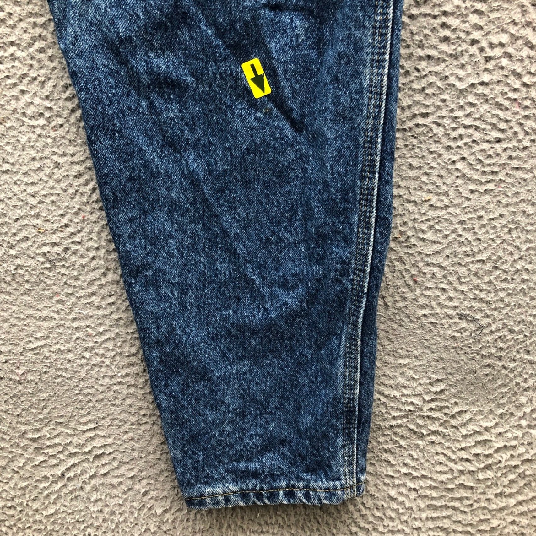 Lee VINTAGE Lee Riders Mom High Rise Jeans Womens 14 Reg 23x27 Tapered Blue Size 40" / US 18 - 6 Thumbnail