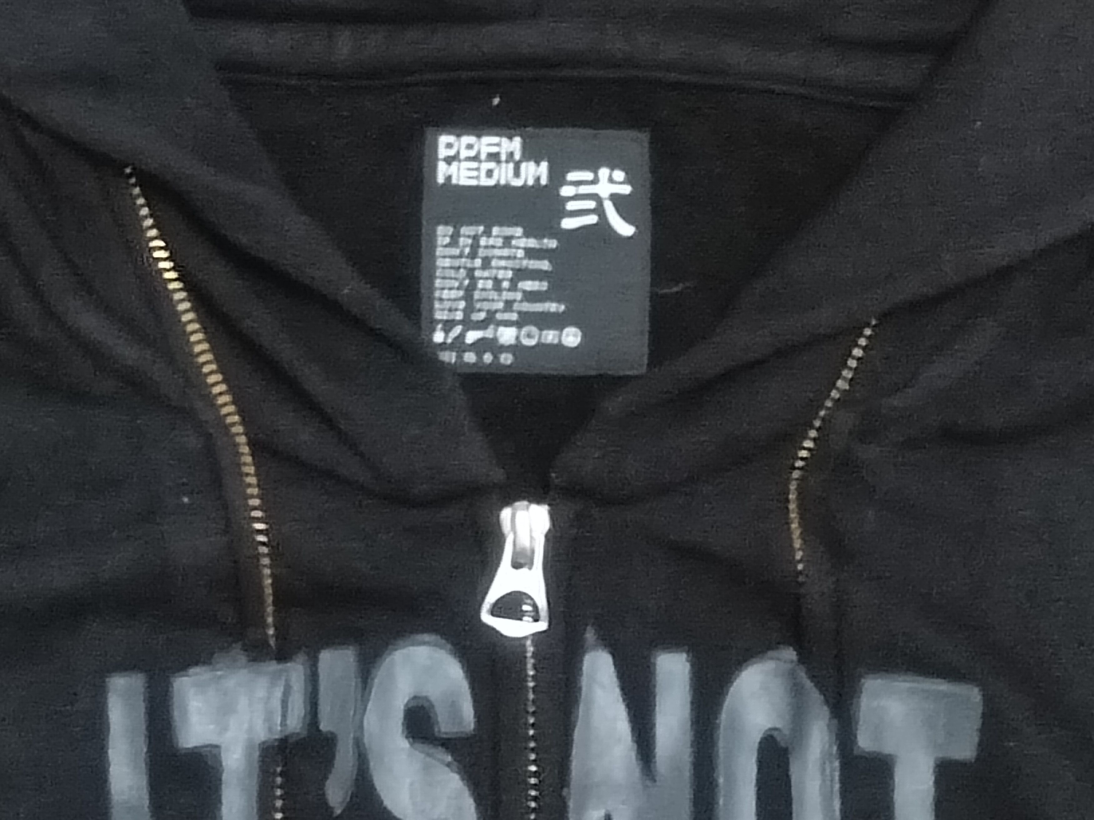 PPFM PPFM PUNK ZIPPER POEM HOODED SLEEVELESS JACKET Size US M / EU 48-50 / 2 - 2 Thumbnail