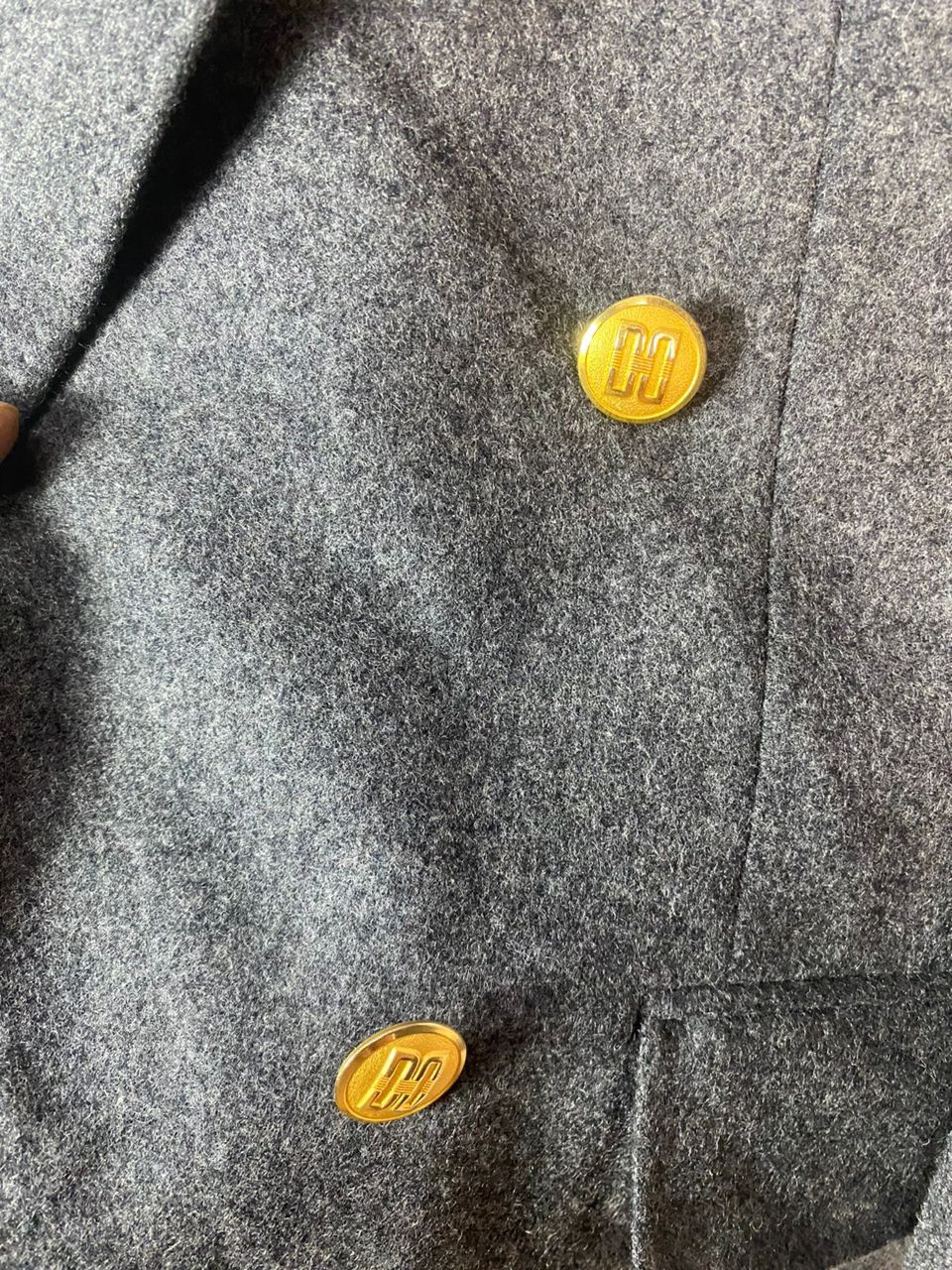 DAKS × Vintage Vintage dark London gold button blazer jacket Size US M / EU 48-50 / 2 - 13 Thumbnail