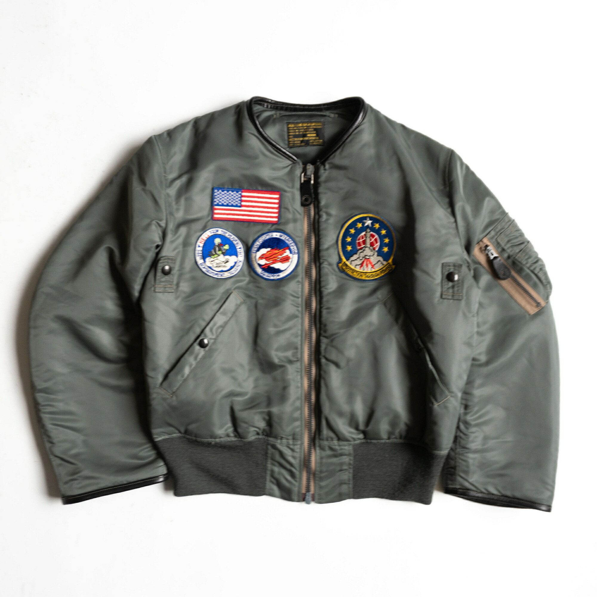 Buzz Rickson's Buzz Rickson's MA-1 Flight Jacket Green Size M Size US M / EU 48-50 / 2 - 1 Thumbnail