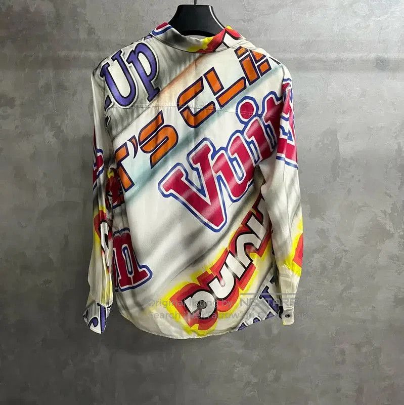 Louis Vuitton Louis Vuitton Multicolor Cotton Men's Shirt . Size US S / EU 44-46 / 1 - 2 Thumbnail