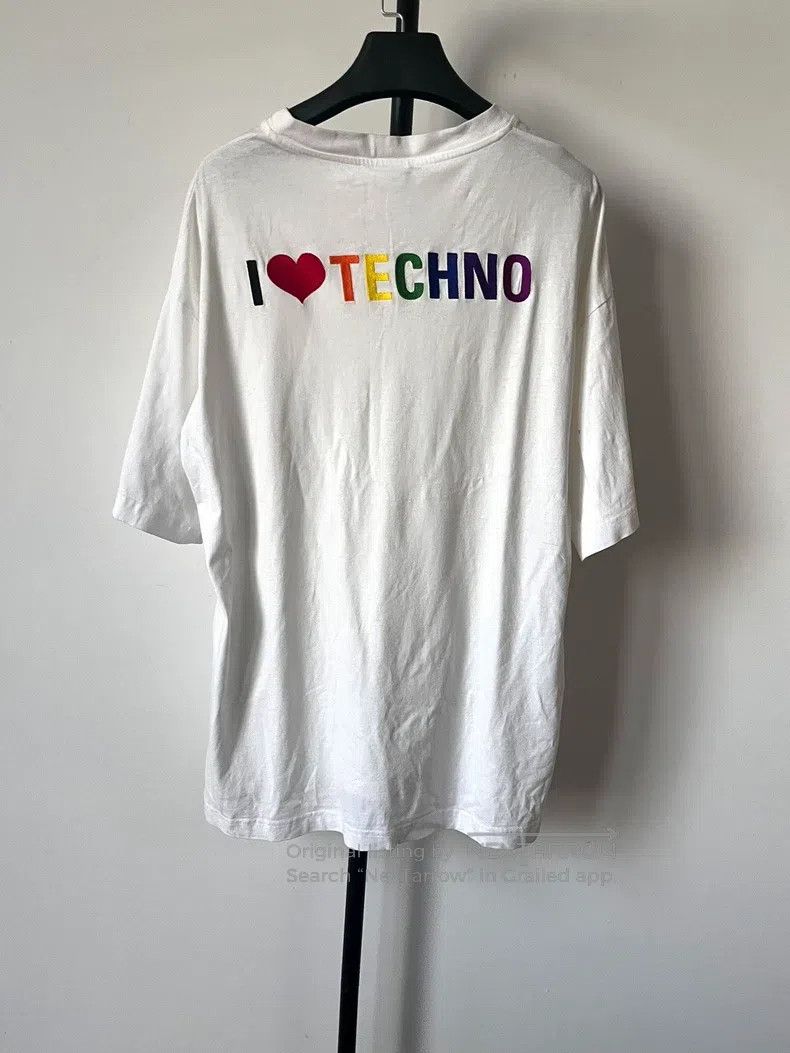 Balenciaga Balenciaga Electronic Music Embroidered Short Sleeve T-Shi Size US M / EU 48-50 / 2 - 1 Thumbnail