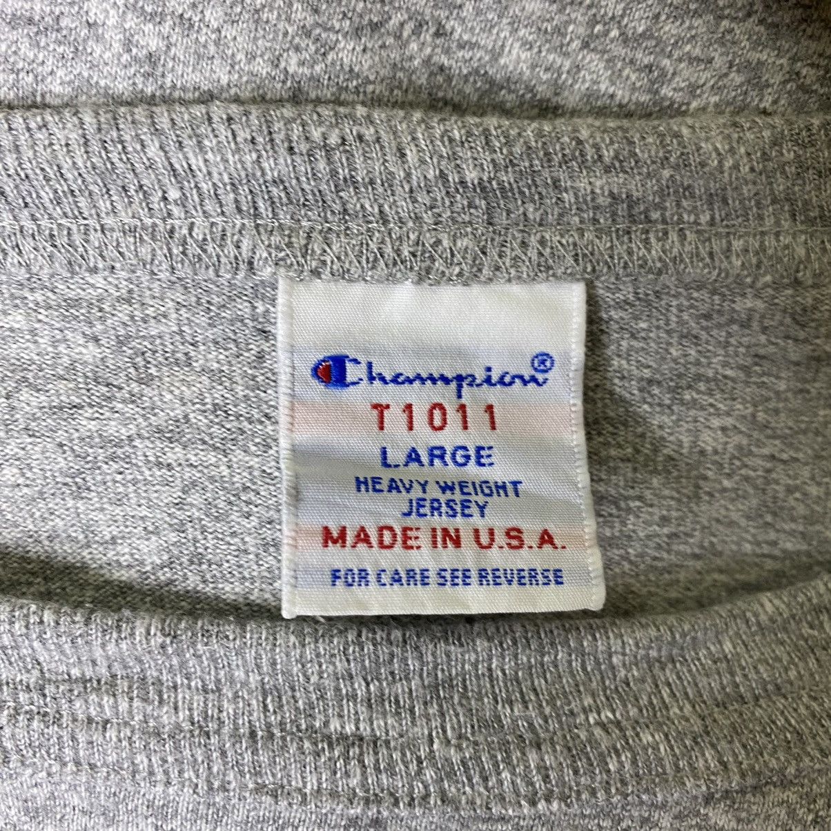 Champion × Vintage Vintage 2000s Champion Blank LS Tee Size US L / EU 52-54 / 3 - 3 Thumbnail
