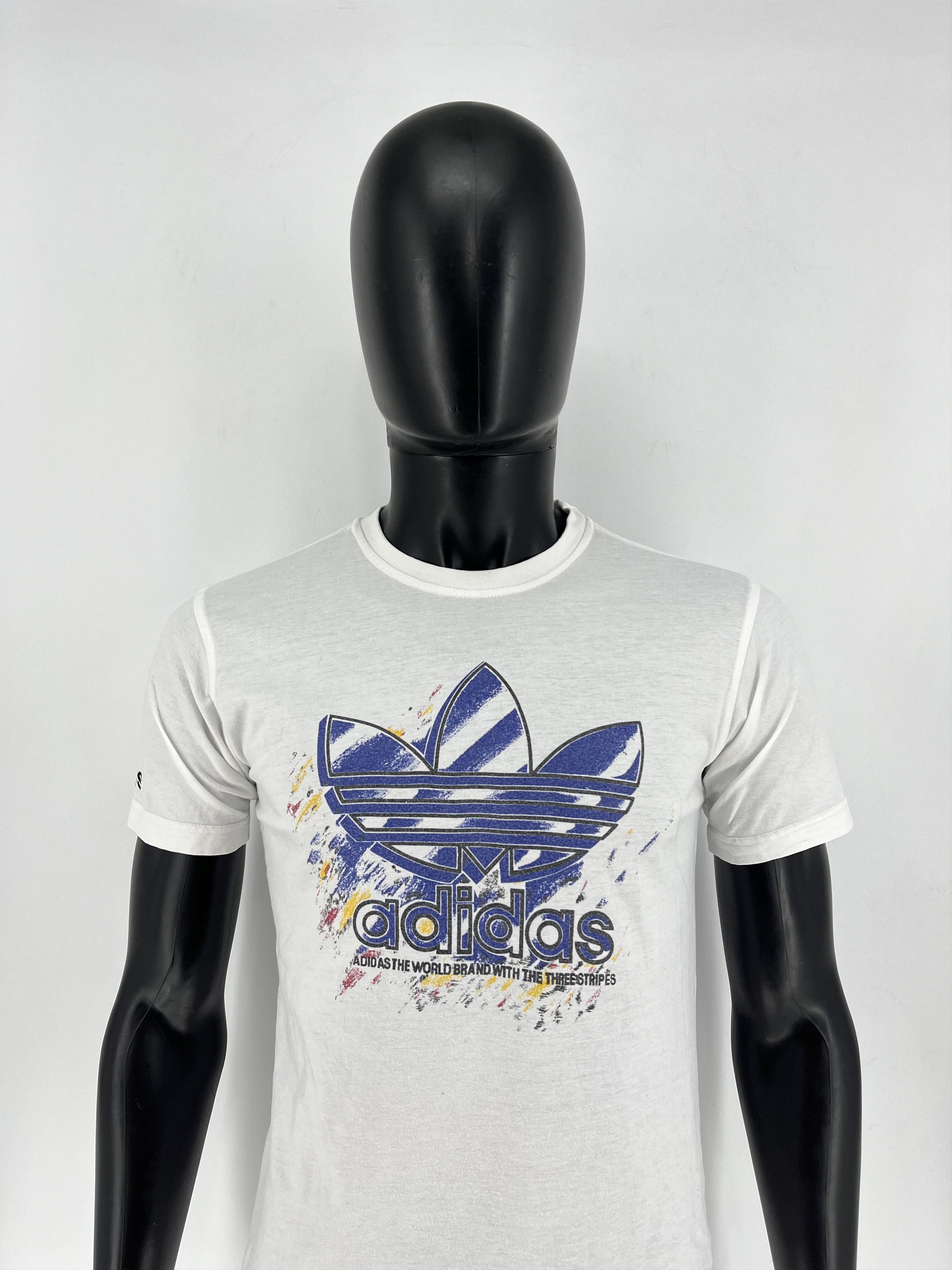 Adidas × Vintage Adidas Vintage 90s T-Shirt Tee Y2K Streetwear Size US XS / EU 42 / 0 - 1 Thumbnail