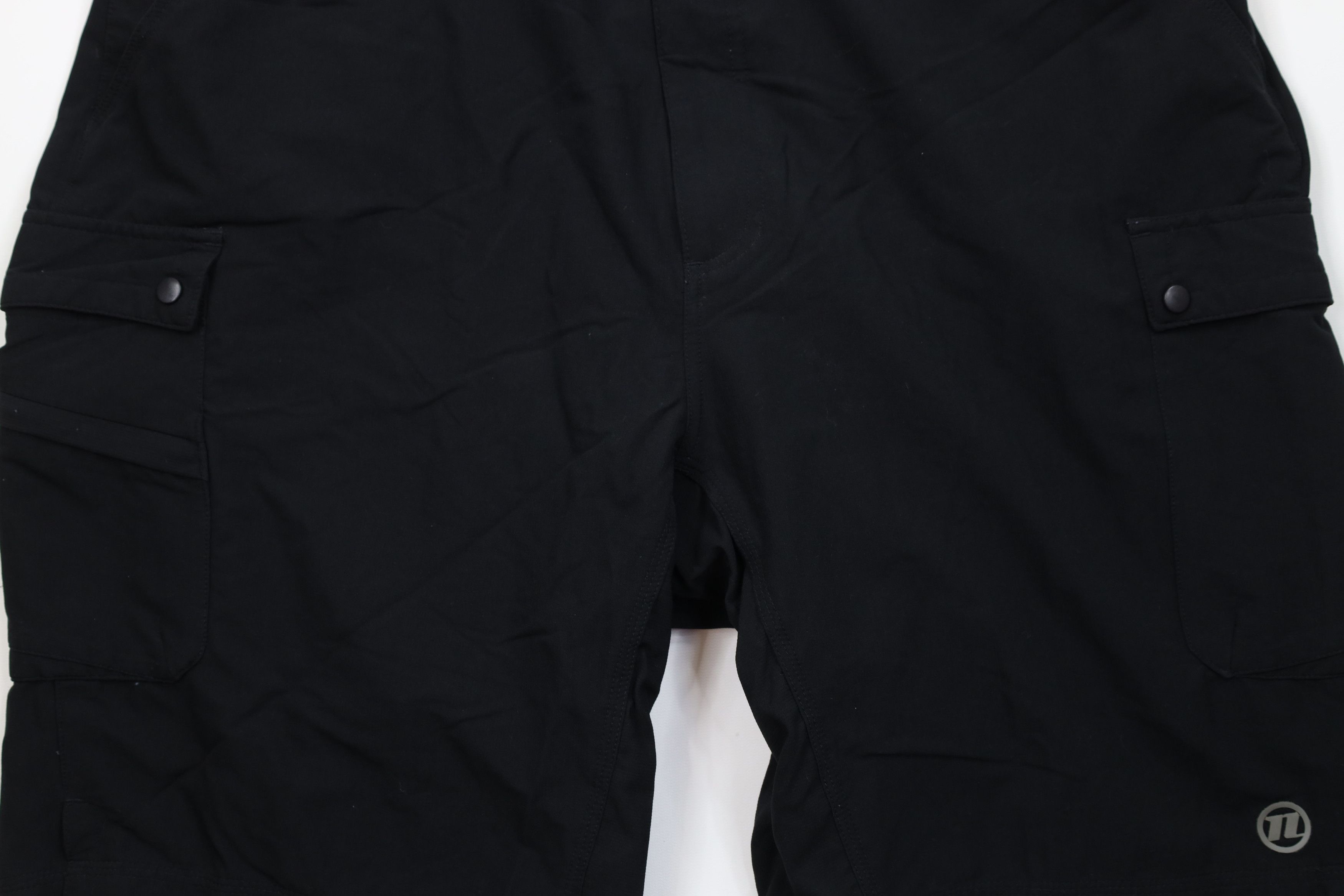 Vintage Novara Lined Bicycle Cycling Cargo Shorts Black Stretch Size US 36 / EU 52 - 3 Thumbnail