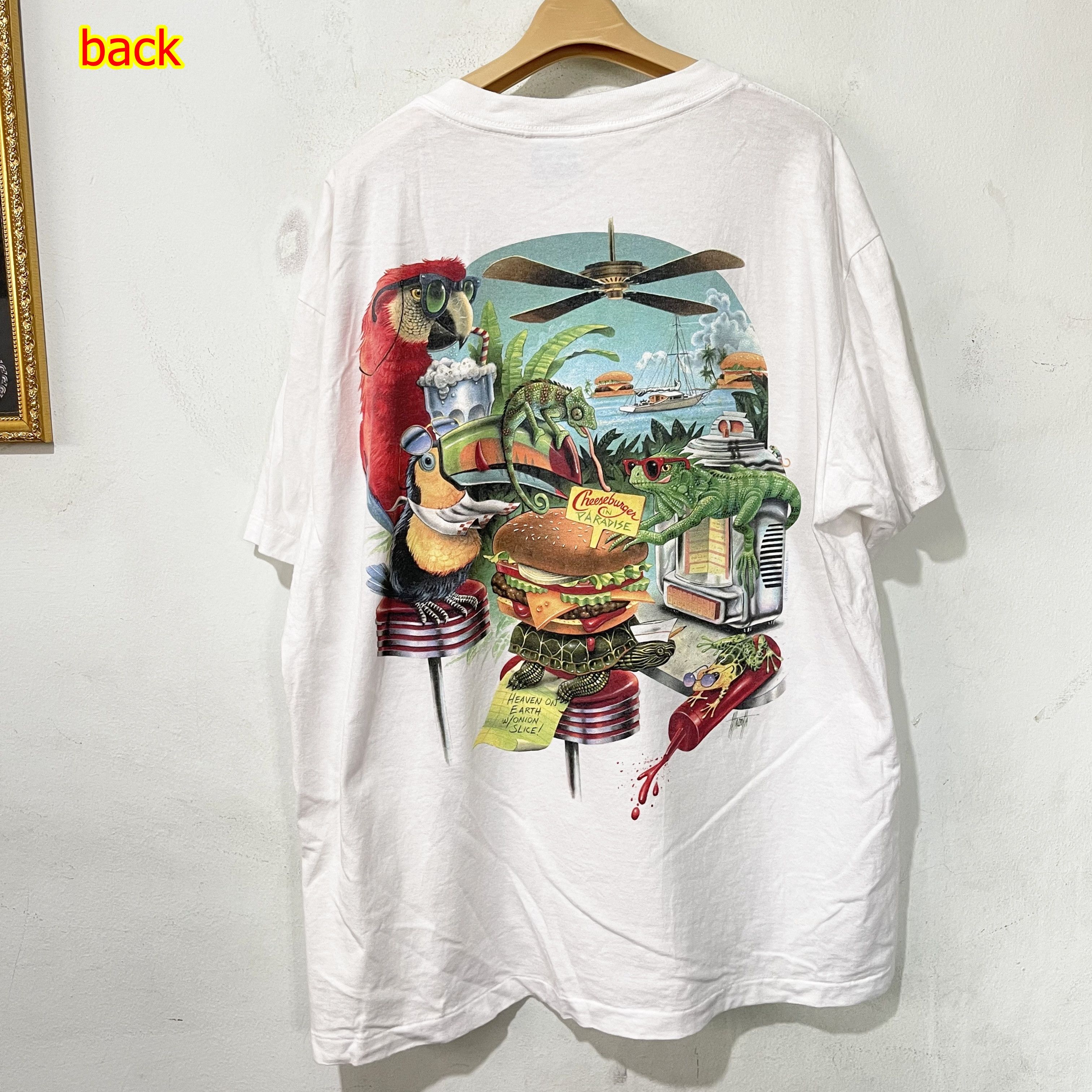 Vintage Vintage 1995 Caribbean Soul Tropical T-Shirt Size US XL / EU 56 / 4 - 1 Thumbnail