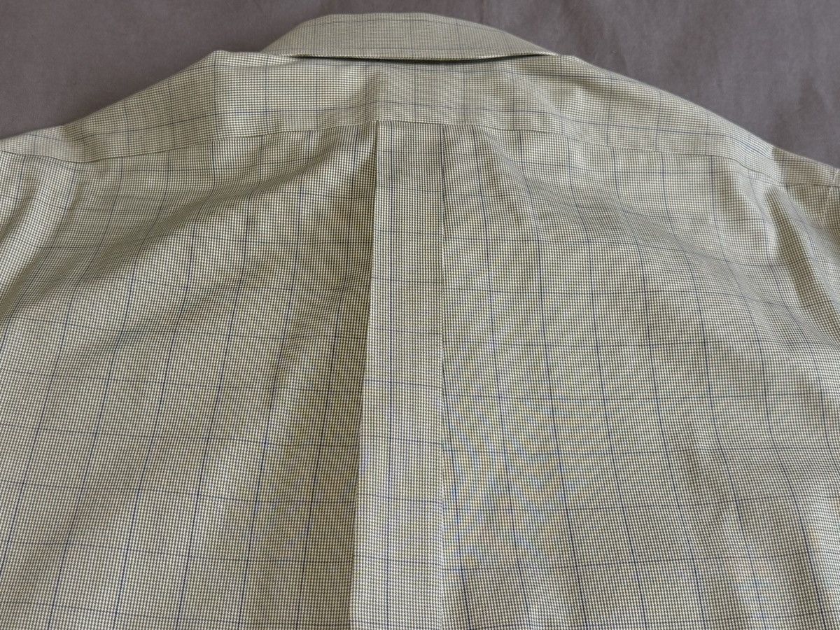Brooks Brothers Brooks Brothers Non Iron Khaki & Blue Button Down 16x33 Size US XL / EU 56 / 4 - 6 Thumbnail