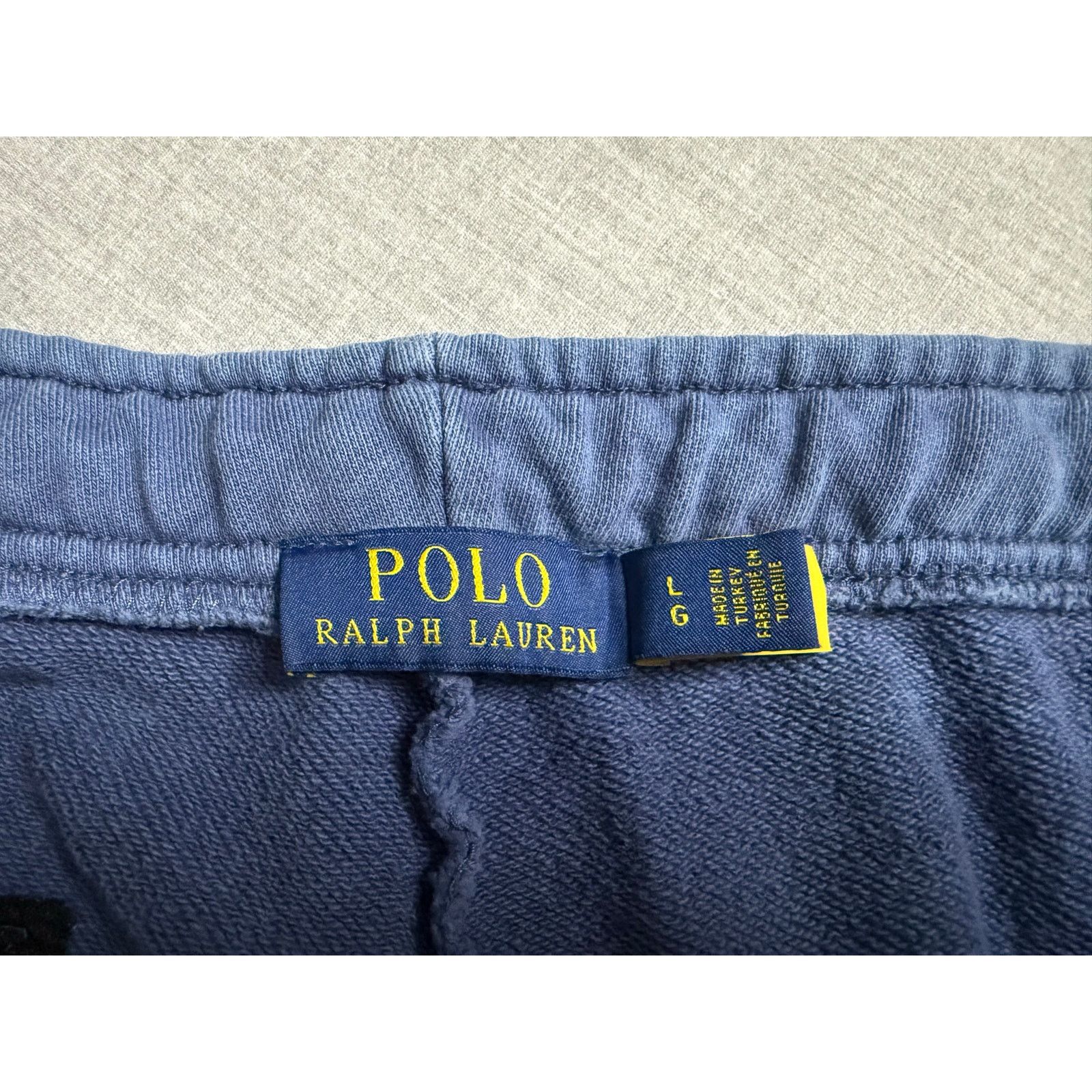Polo Ralph Lauren Polo Ralph Lauren Blue Jogger Sweatpants Large Size US 35 - 3 Thumbnail
