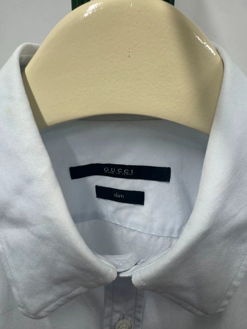 Gucci Gucci Solid color slim long-sleeved shirt Size XS / US 0-2 / IT 36-38 - 3 Thumbnail