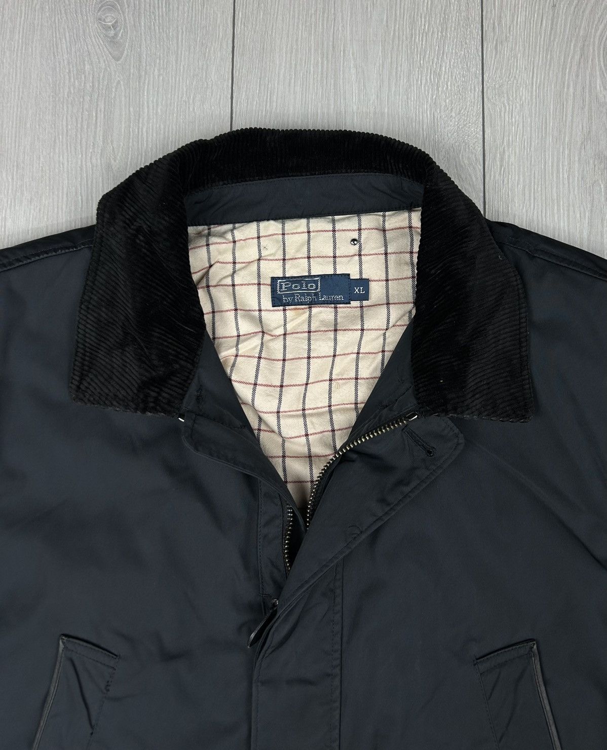 Polo Ralph Lauren × Vintage Polo Ralph Lauren Vintage Men’s Black Jacket Size XL Size US XL / EU 56 / 4 - 4 Thumbnail