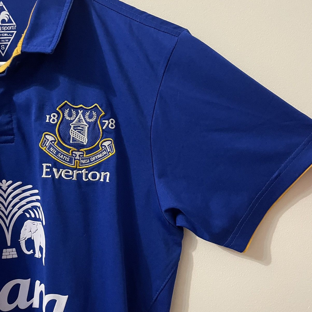 Le Coq Sportif × Vintage Everton Chang sponsored Size US S / EU 44-46 / 1 - 5 Thumbnail